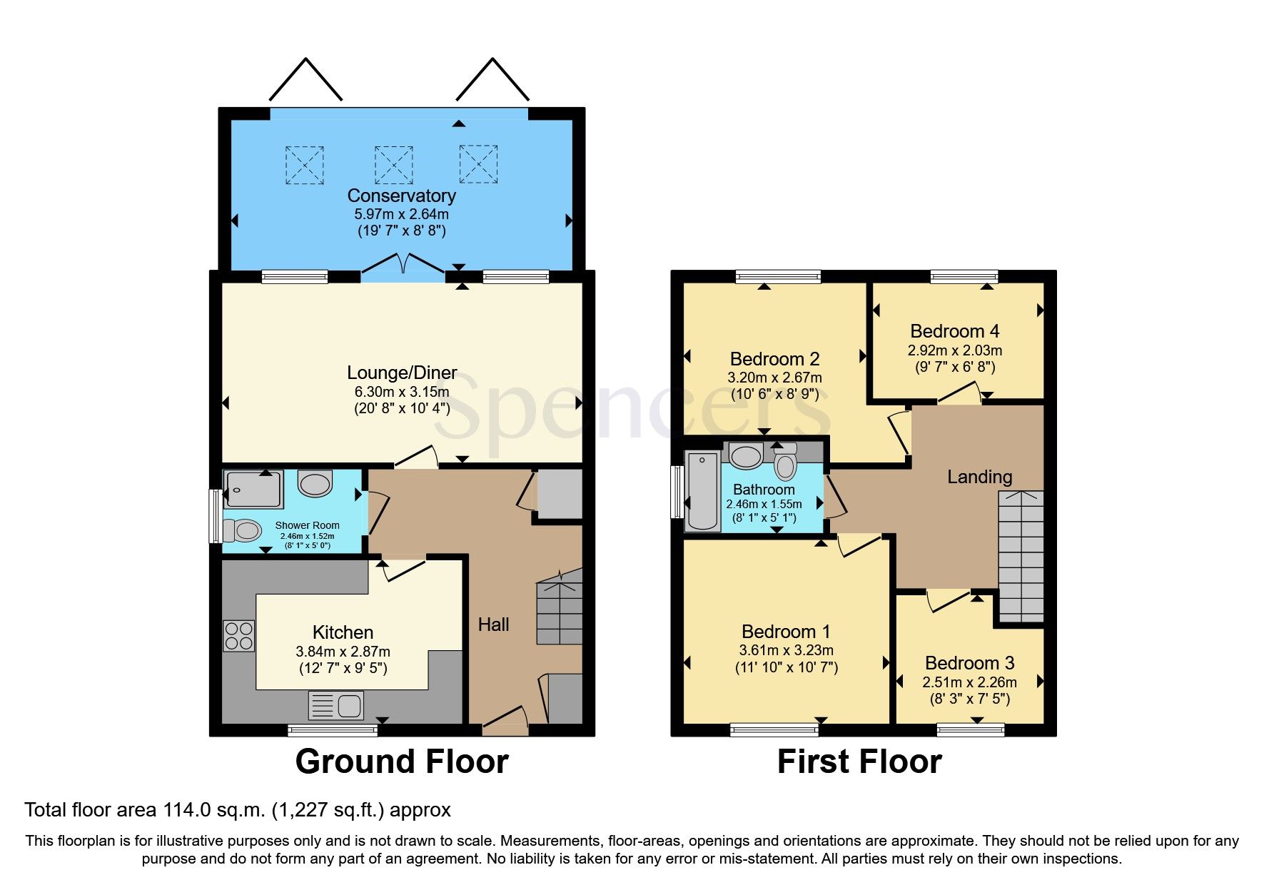 4 bed semidetached house for sale in Aspen Close, Great Glen