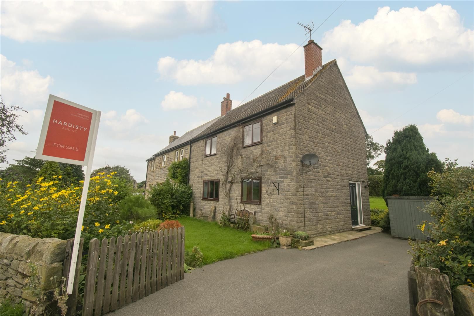 3 bed semidetached house for sale in Smithy Lane, Denton, Ilkley LS29
