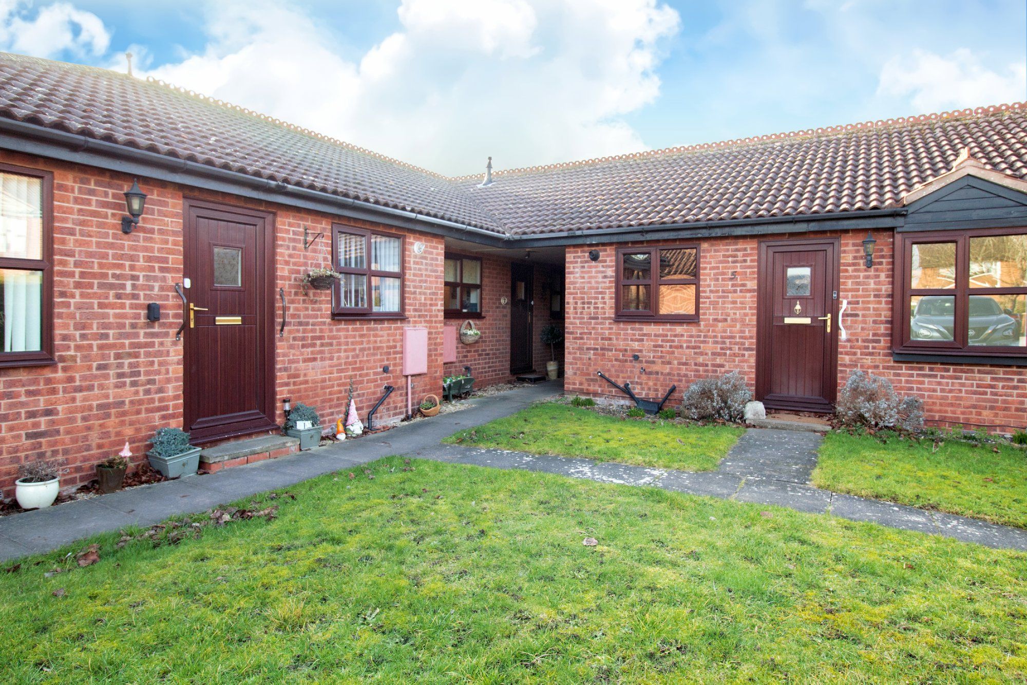 1 bed terraced bungalow for sale in Feignies Court, Keyworth
