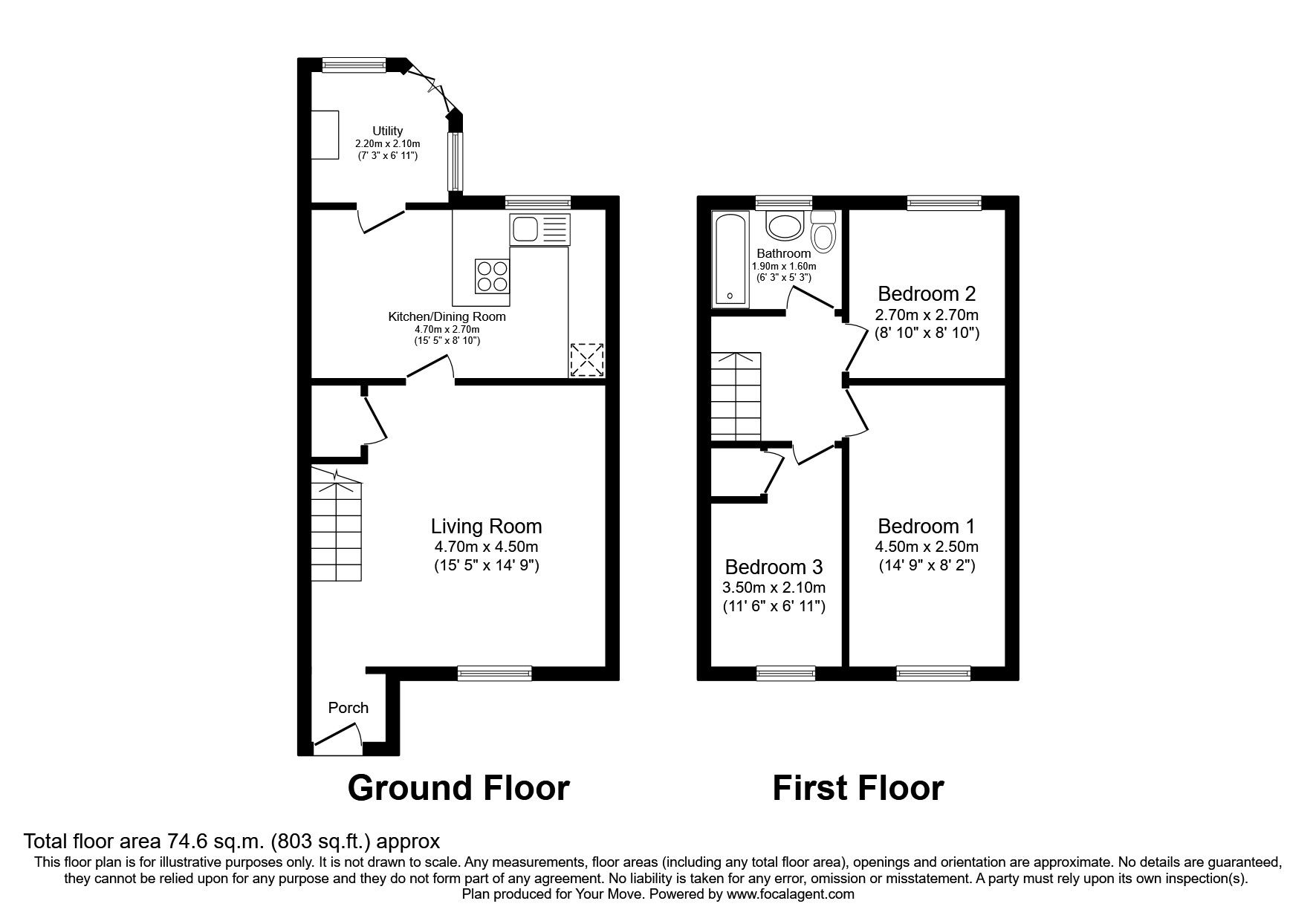3 bed semidetached house for sale in Markfield Road, Dalgety Bay