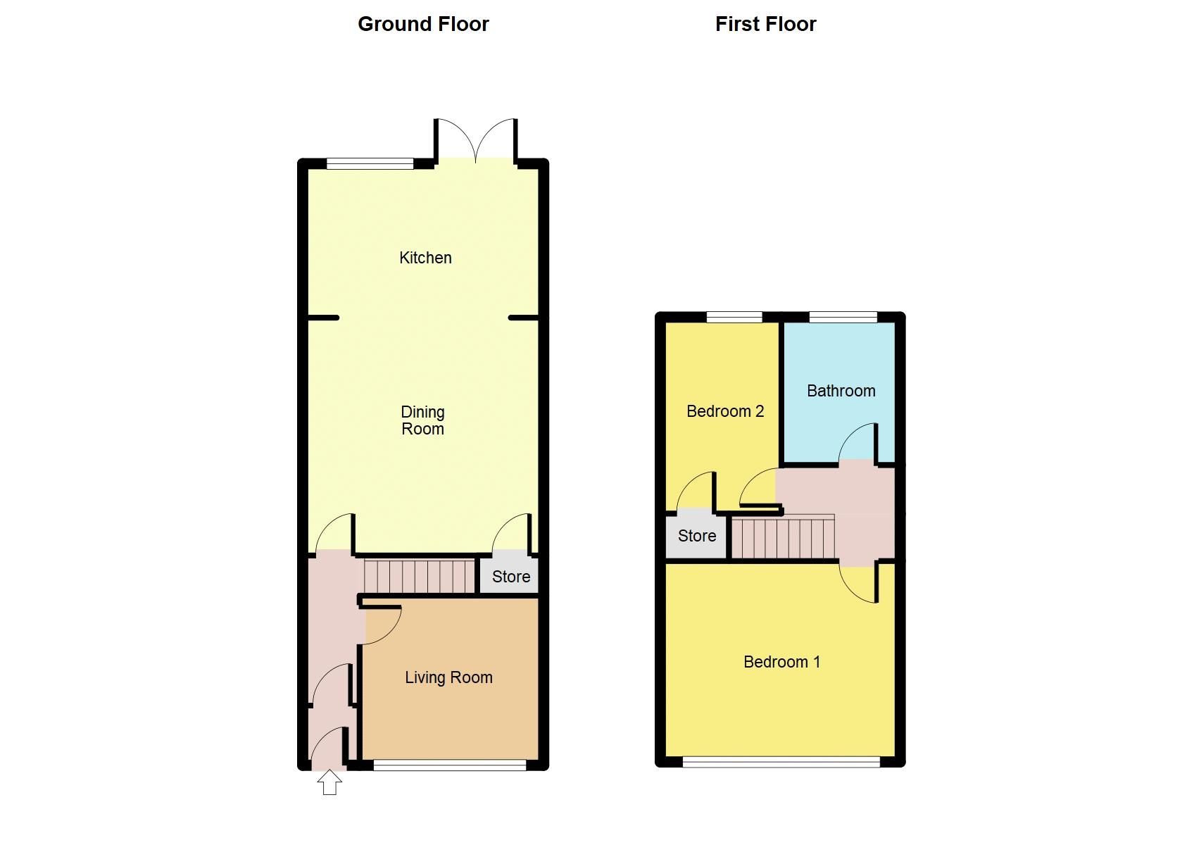 2 bed terraced house for sale in Proctor Street, Bury BL8 Zoopla