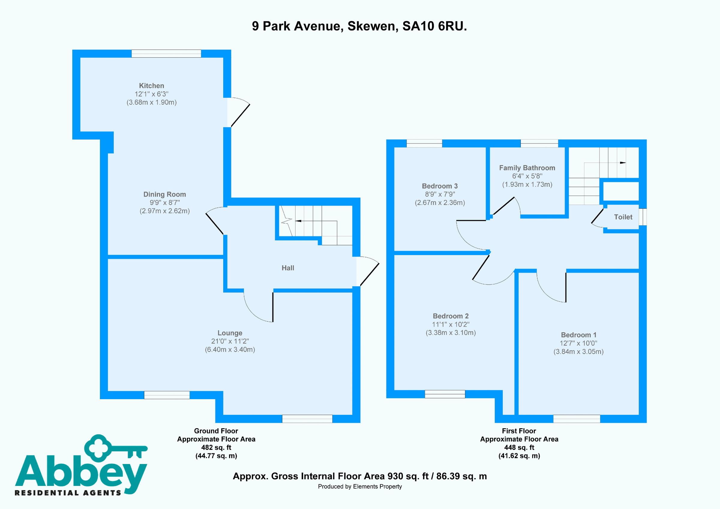 3 bed semidetached house for sale in Park Avenue, Skewen, Neath SA10