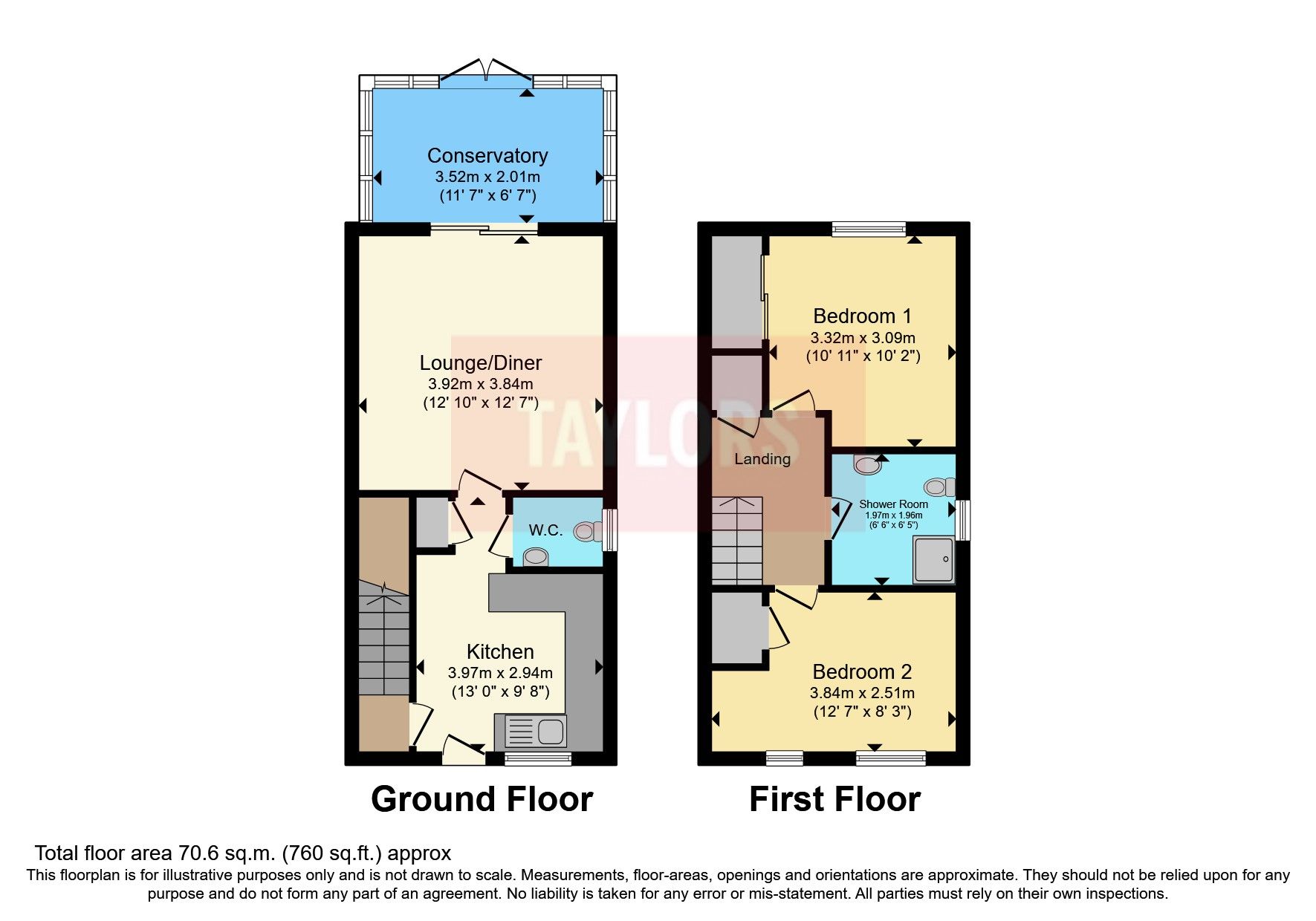 2 bed end terrace house for sale in Home Leas Close, Cheswick Village