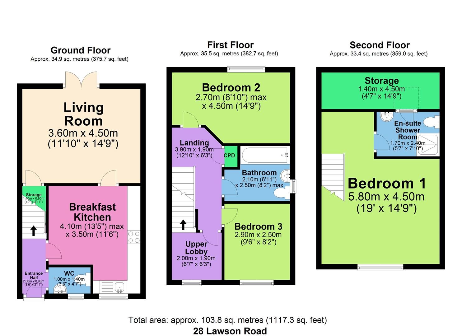 3 bed semidetached house for sale in Lawson Road, Bolsover