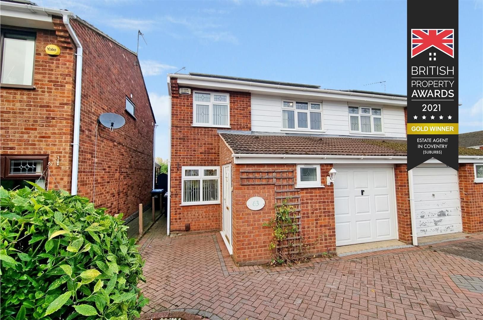 4 bed semidetached house for sale in Blandford Drive, Coventry CV2