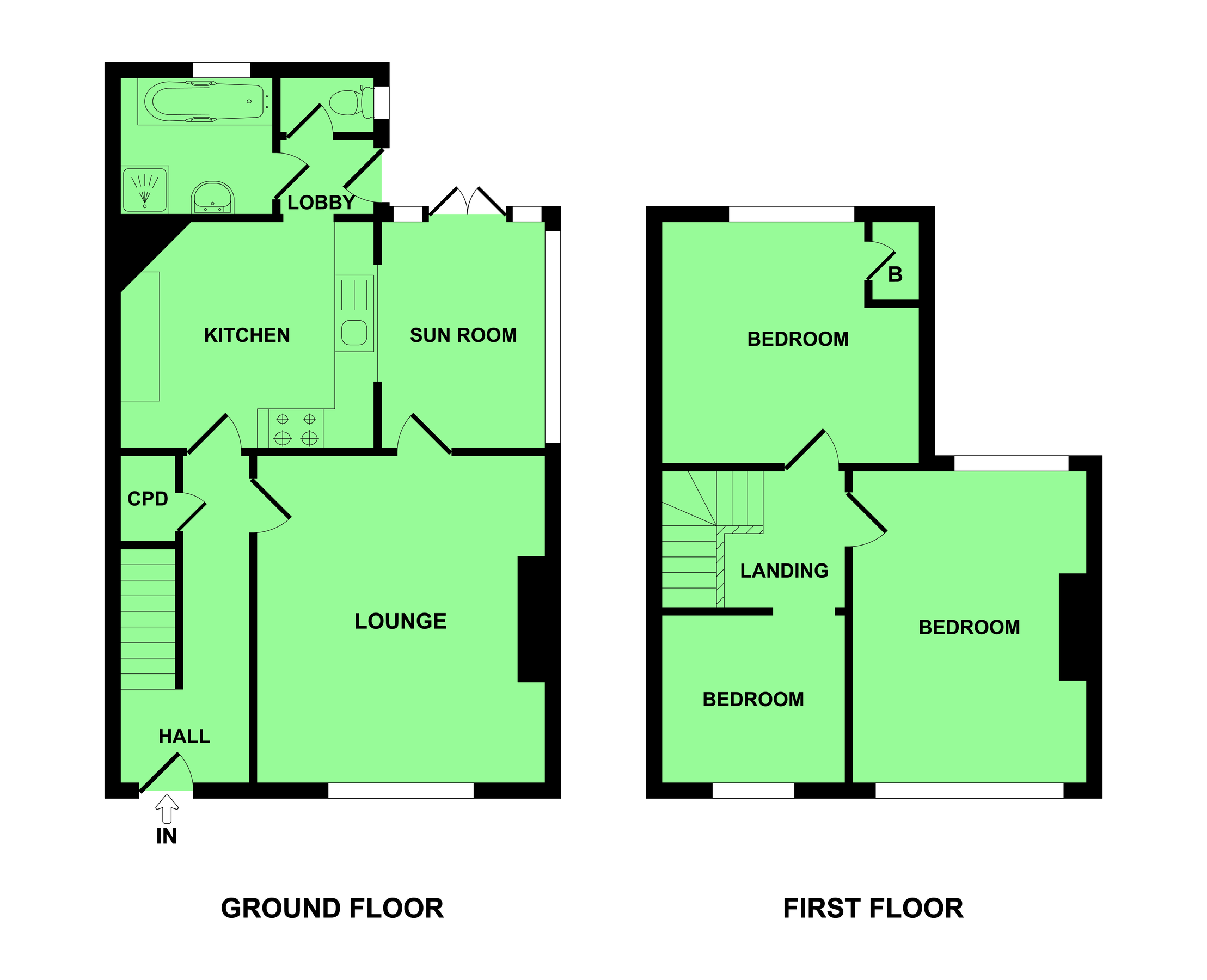3 bed end terrace house for sale in Jellicoe Road, Great Yarmouth NR30