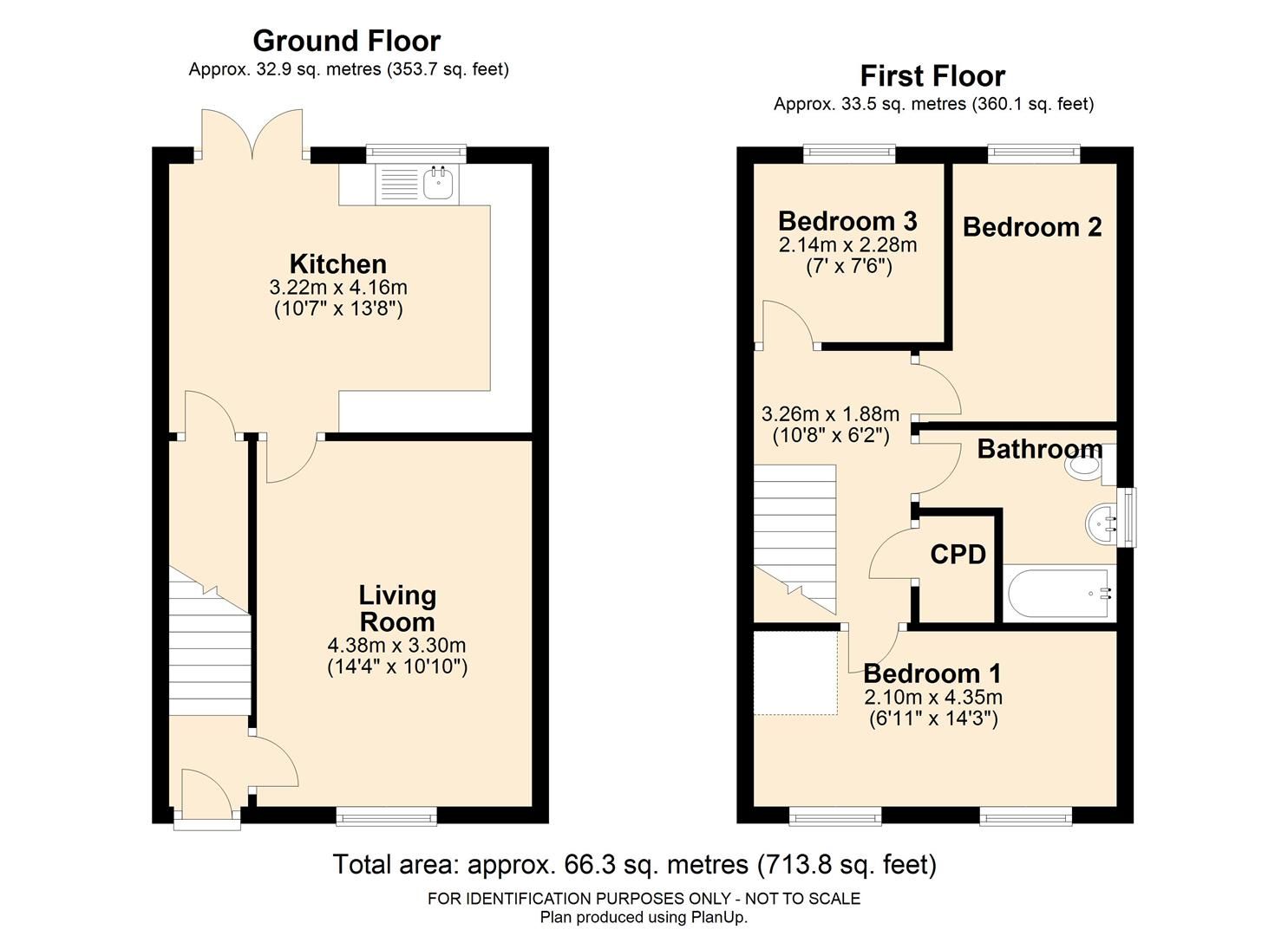 3 bed semidetached house for sale in Nursery Drive, Bolsover, Chesterfield S44 Zoopla