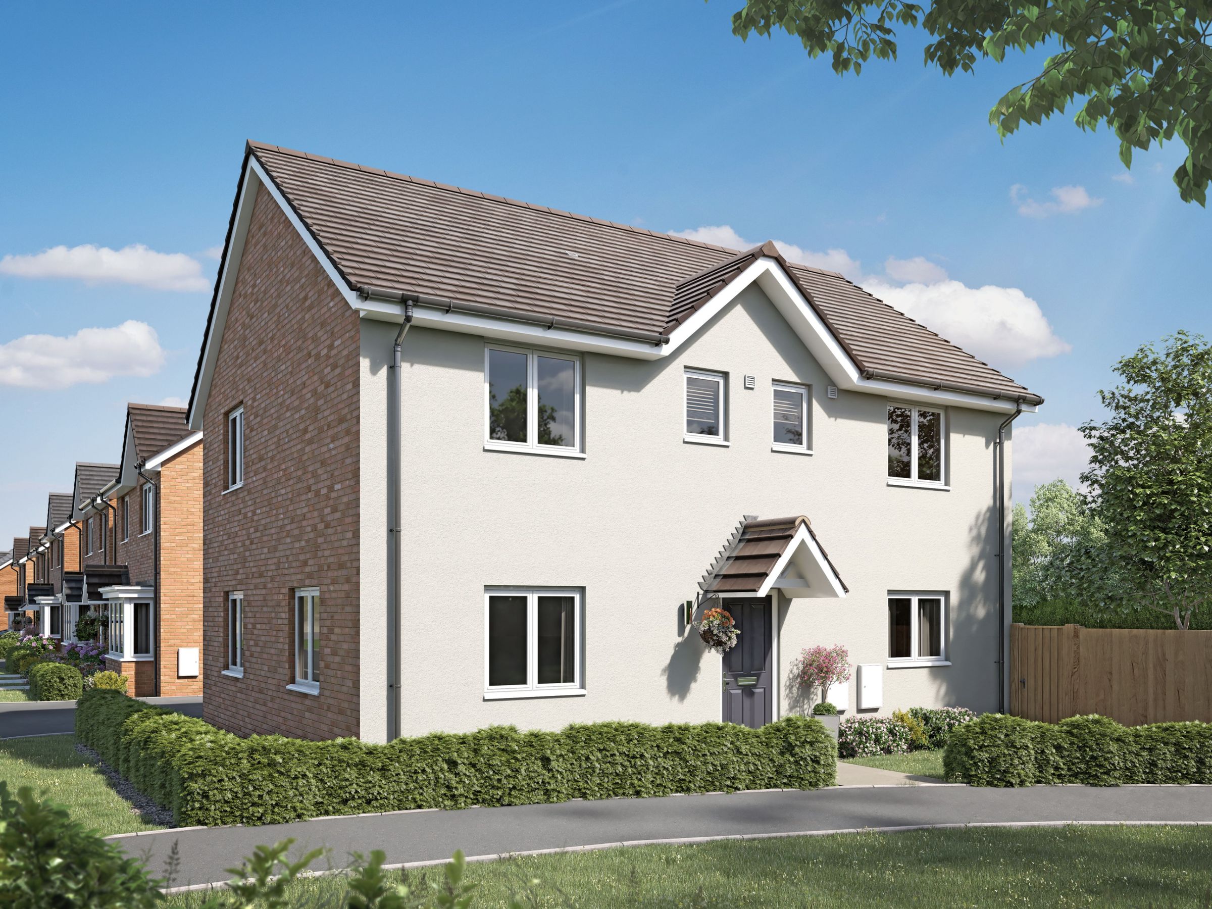 New home, 4 bed detached house for sale in The Marlborough, Mirum Park, Daffodil Drive, Lydney