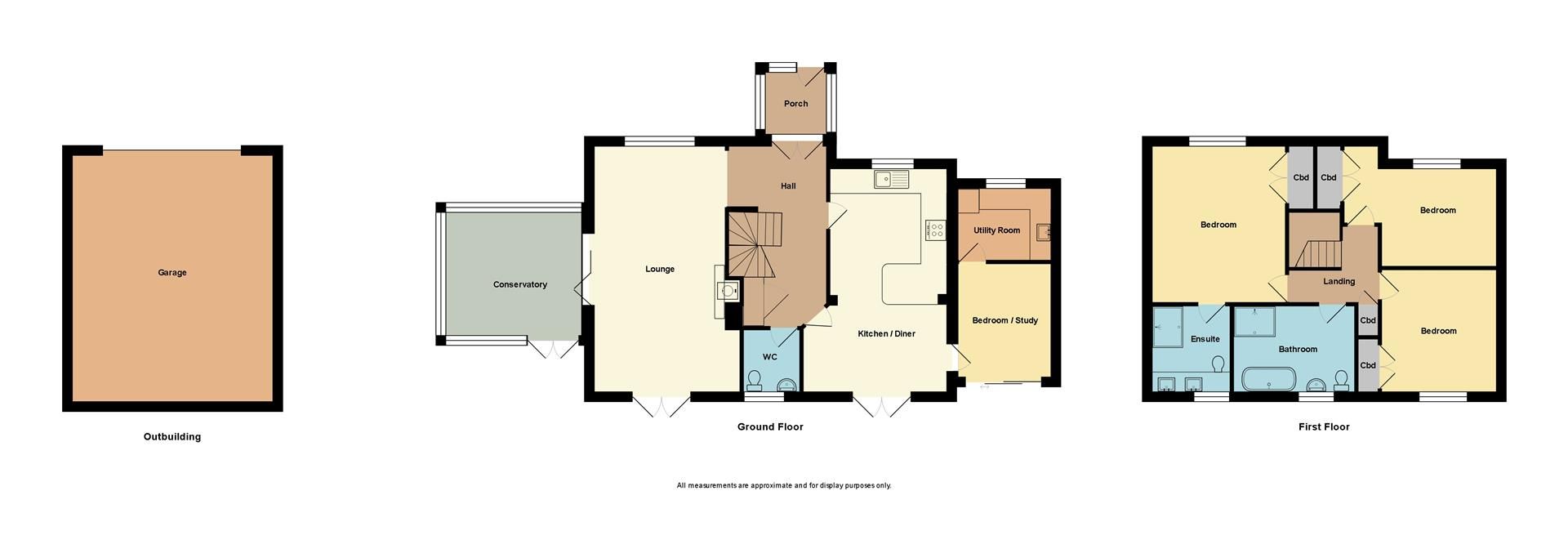 4 bed detached house for sale in Little Polgooth, Little Polgooth PL26