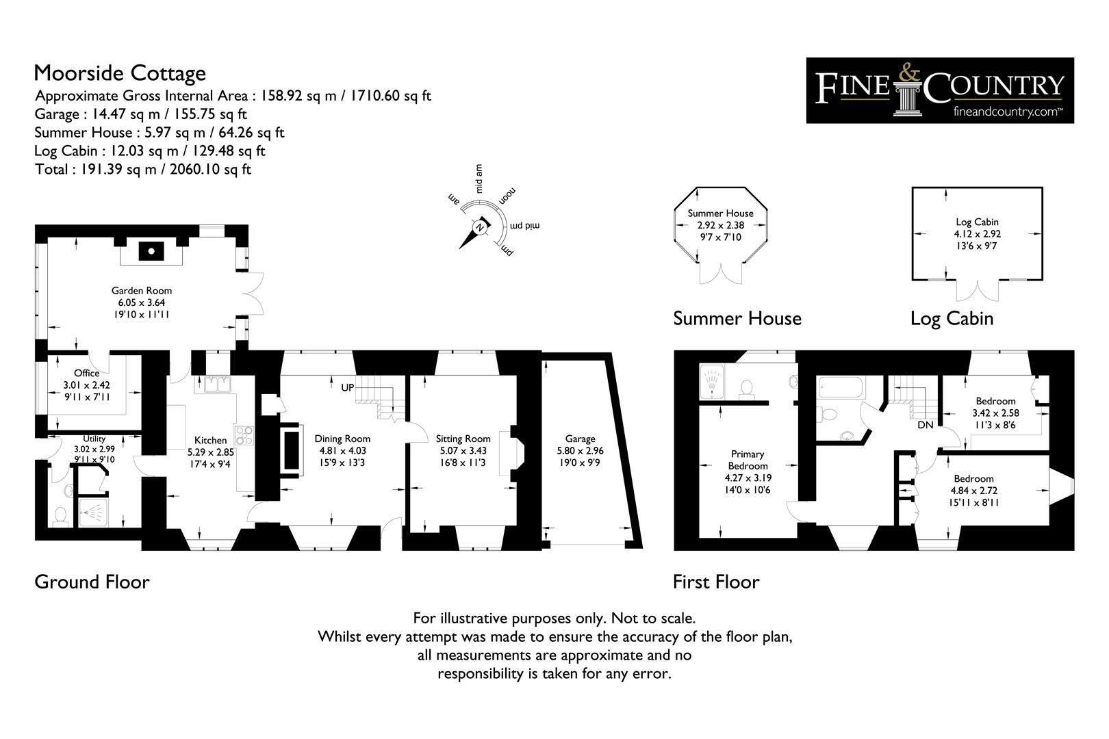 4 bed cottage for sale in Moorside Cottage, Brookhouse, Lancaster LA2