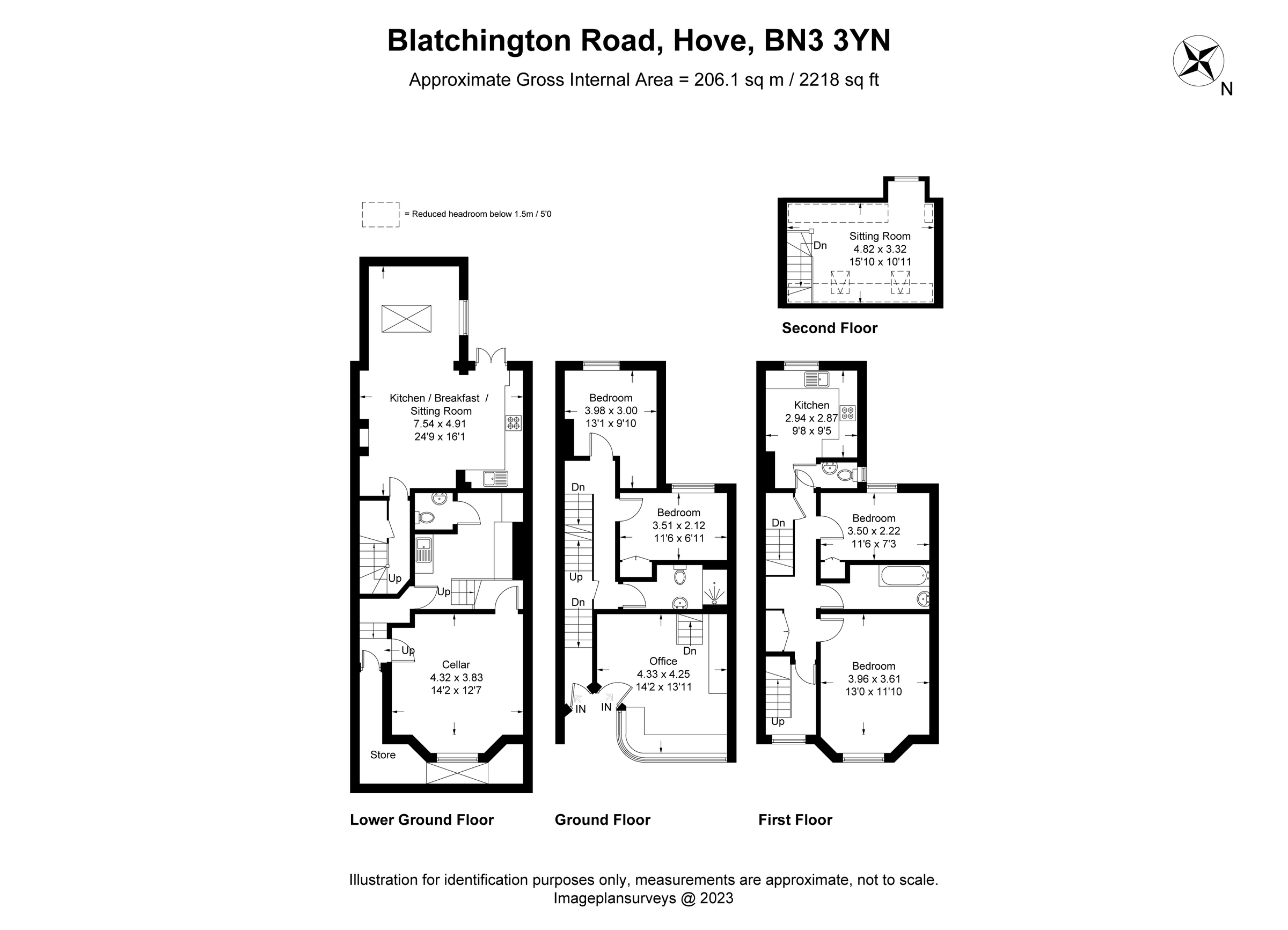 4 bed terraced house for sale in Blatchington Road, Hove BN3 Zoopla
