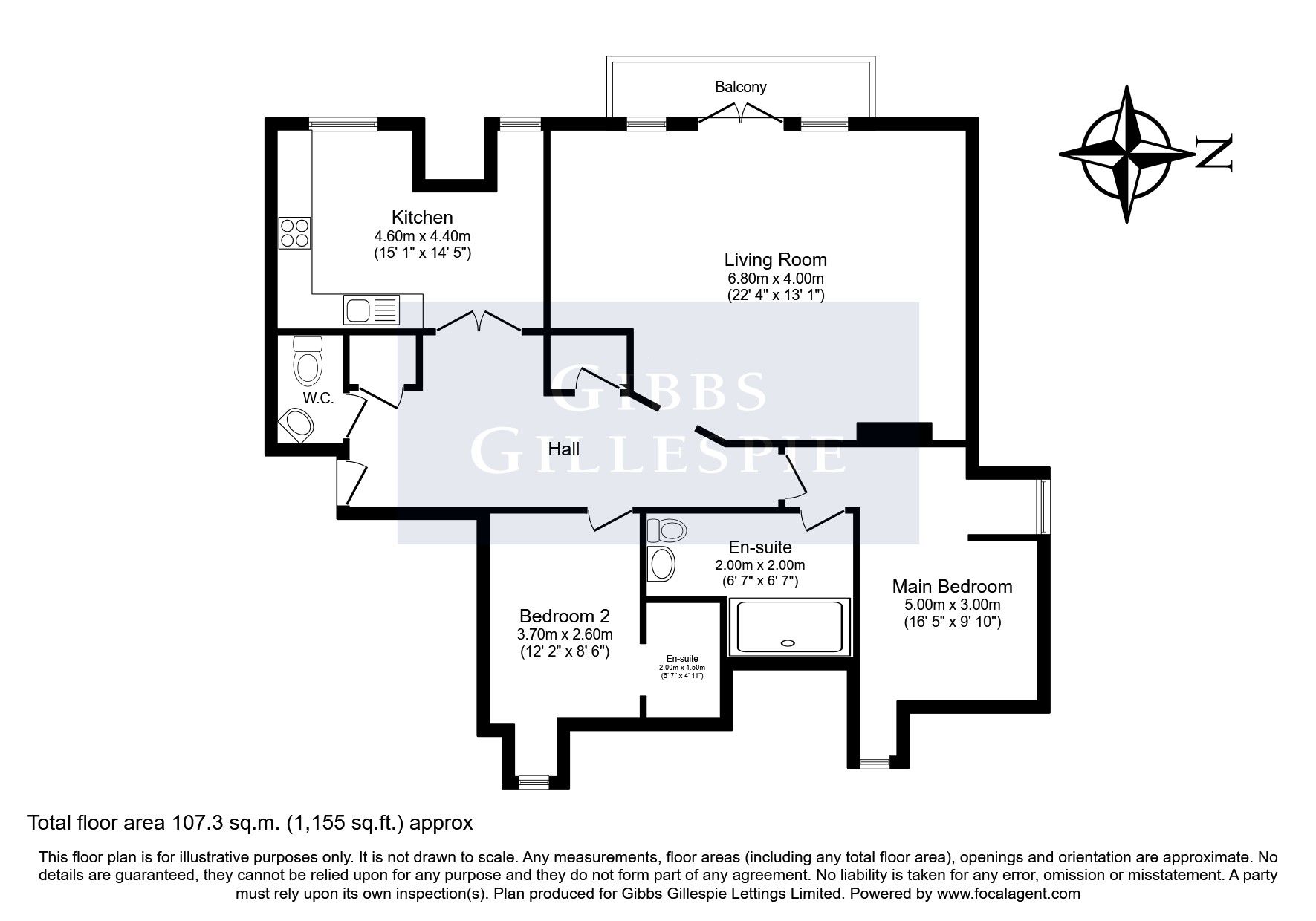 2 bed flat to rent in Lancaster House, Park Lane, Stanmore HA7 Zoopla