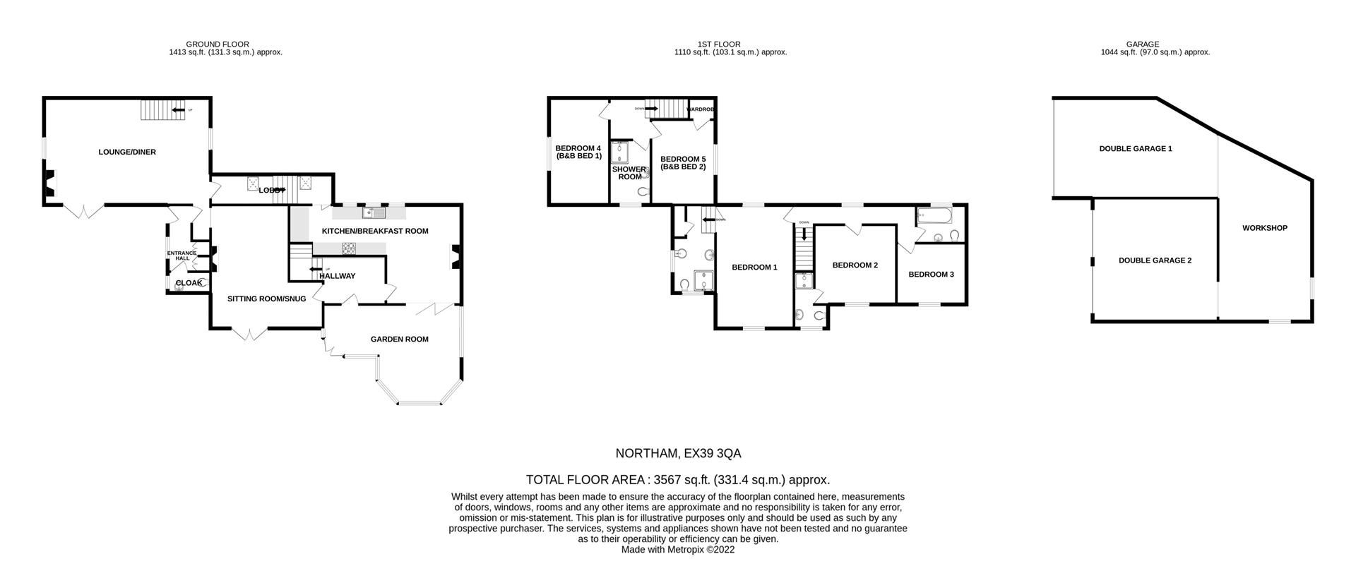 5 bed property for sale in Heywood Road, Northam, Bideford EX39 Zoopla