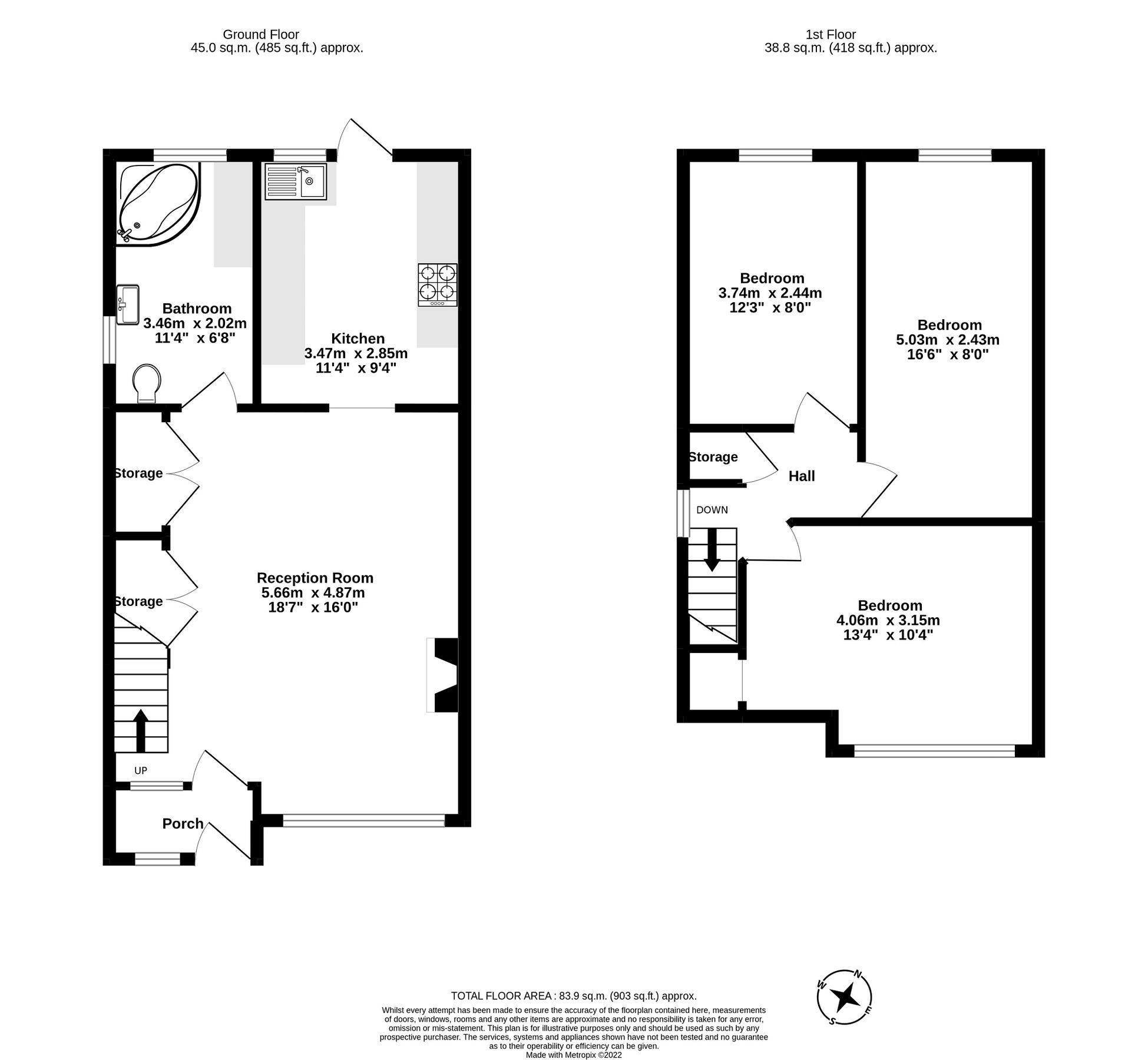 3 bed property for sale in Ashby Avenue, Chessington, Surrey. KT9 Zoopla