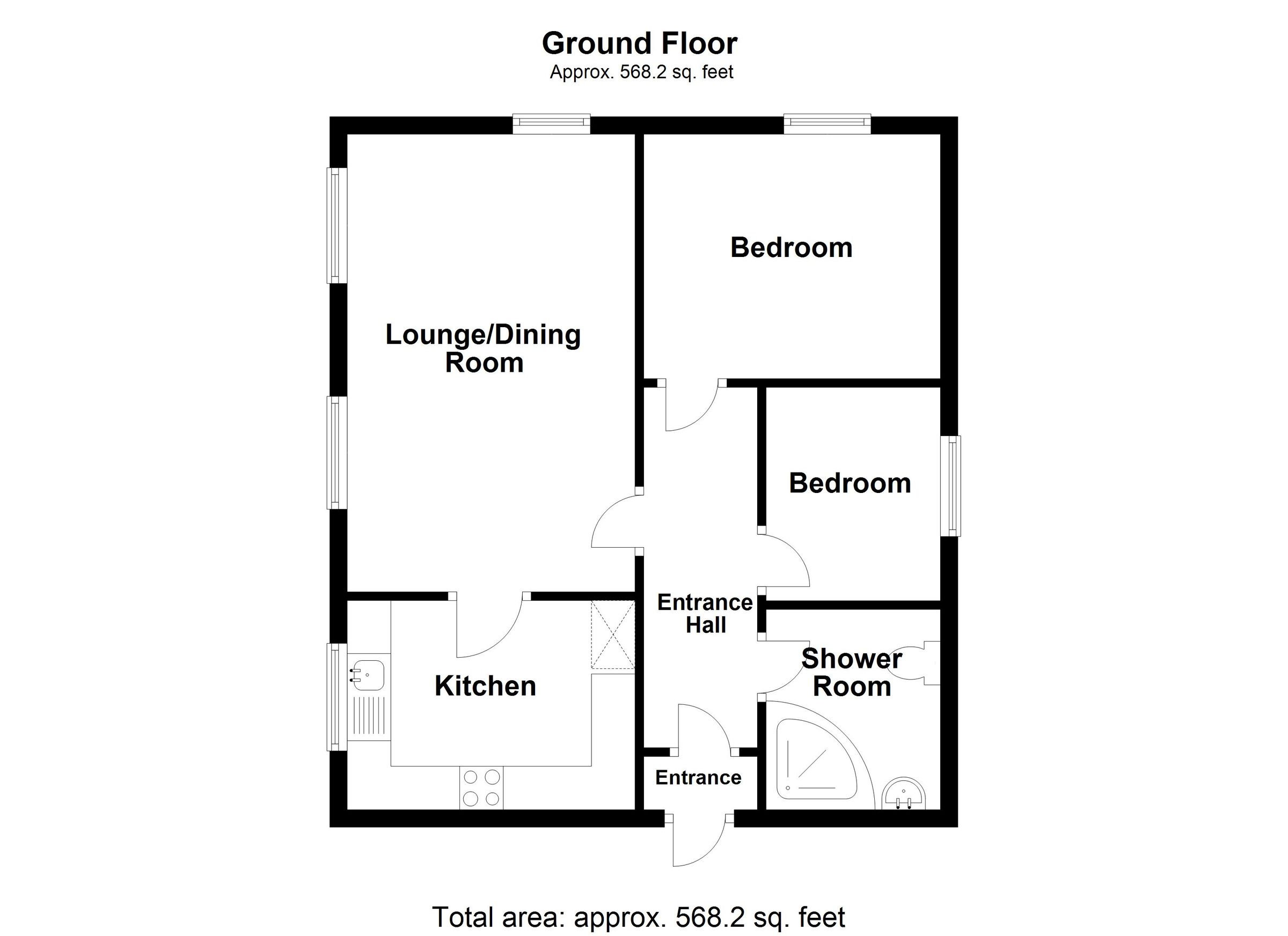 2 bed flat for sale in Keeble Way, Braintree, Essex CM7 Zoopla