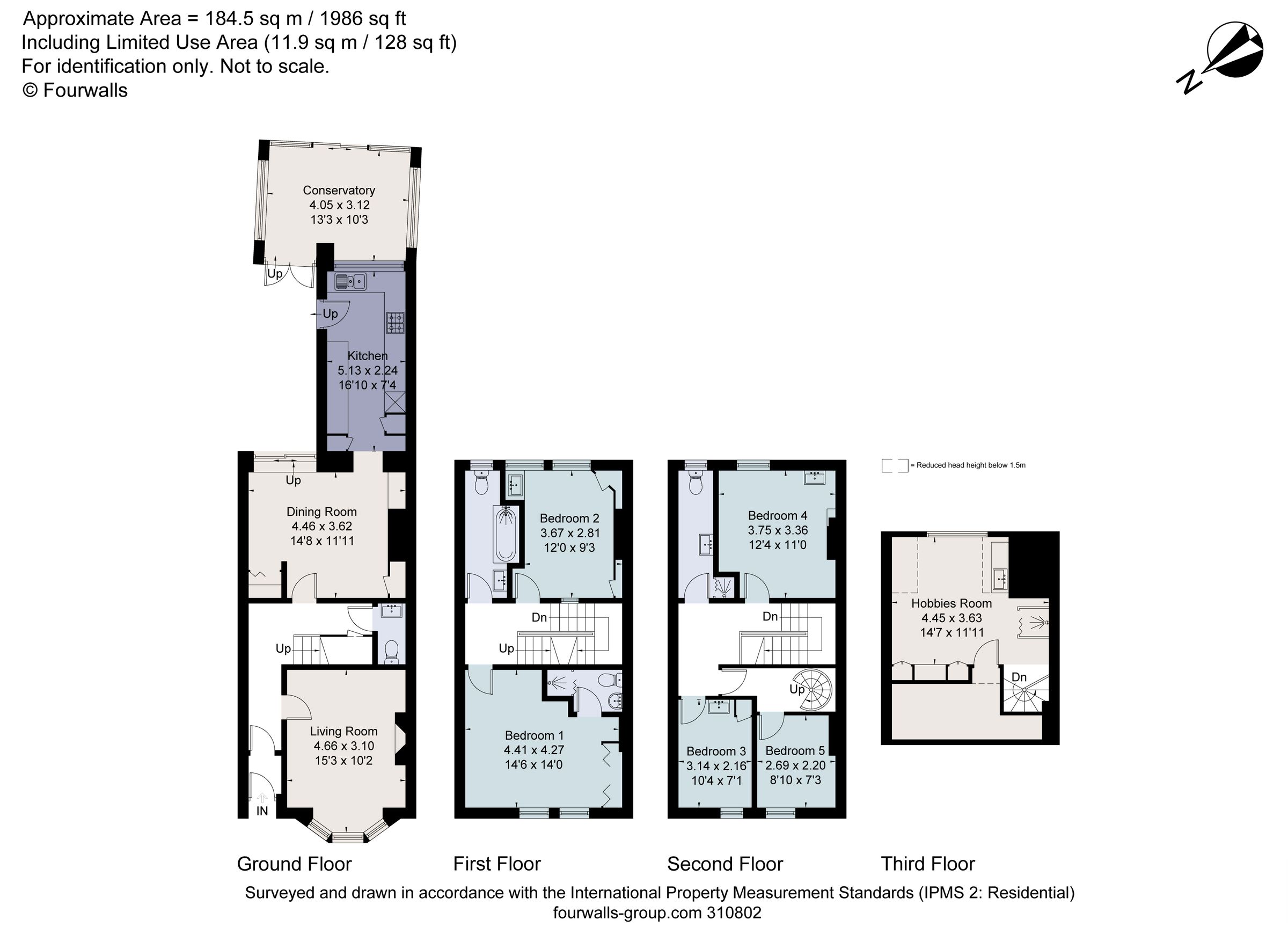 5 bed terraced house for sale in St. Cross Road, Winchester, Hampshire