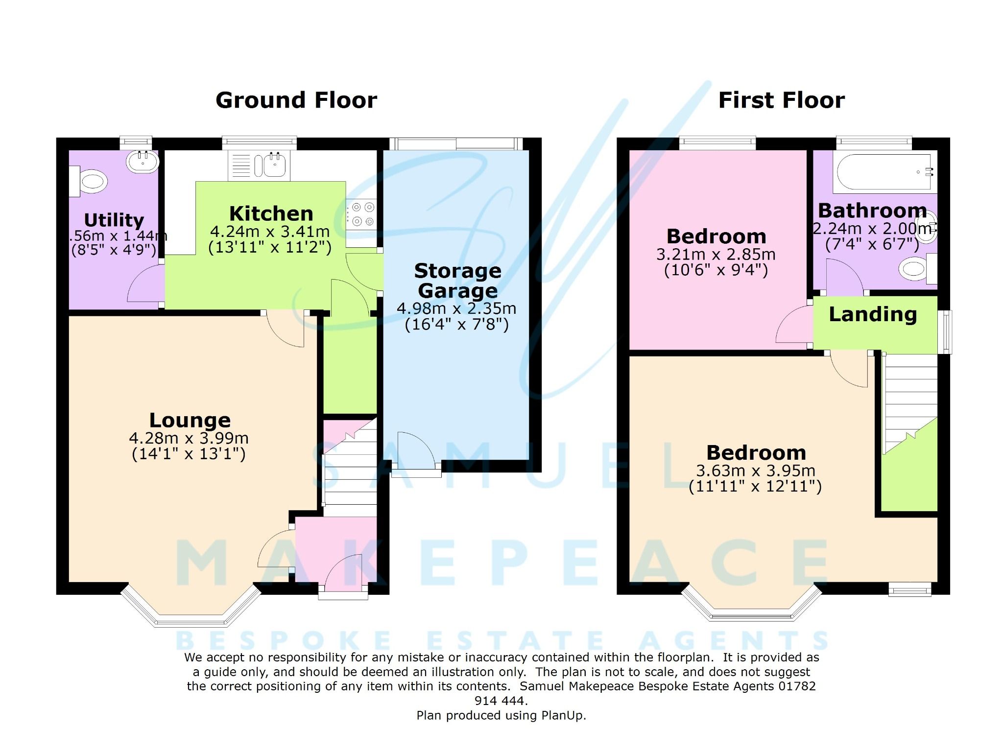 2 bed semidetached house for sale in Clandon Avenue, Tunstall, Stoke