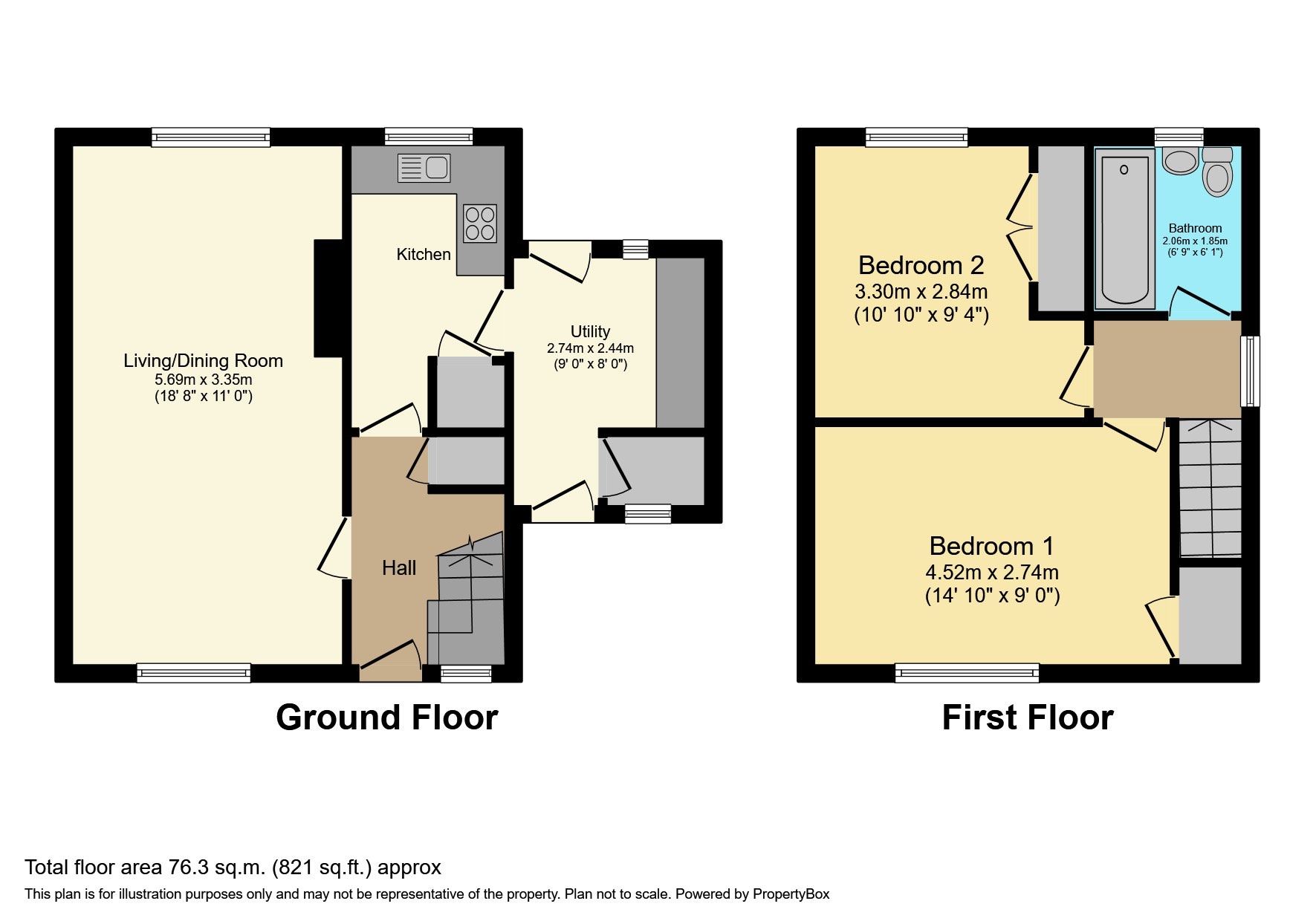 2 bed semidetached house for sale in Beverley Rise, Carlisle CA1 Zoopla