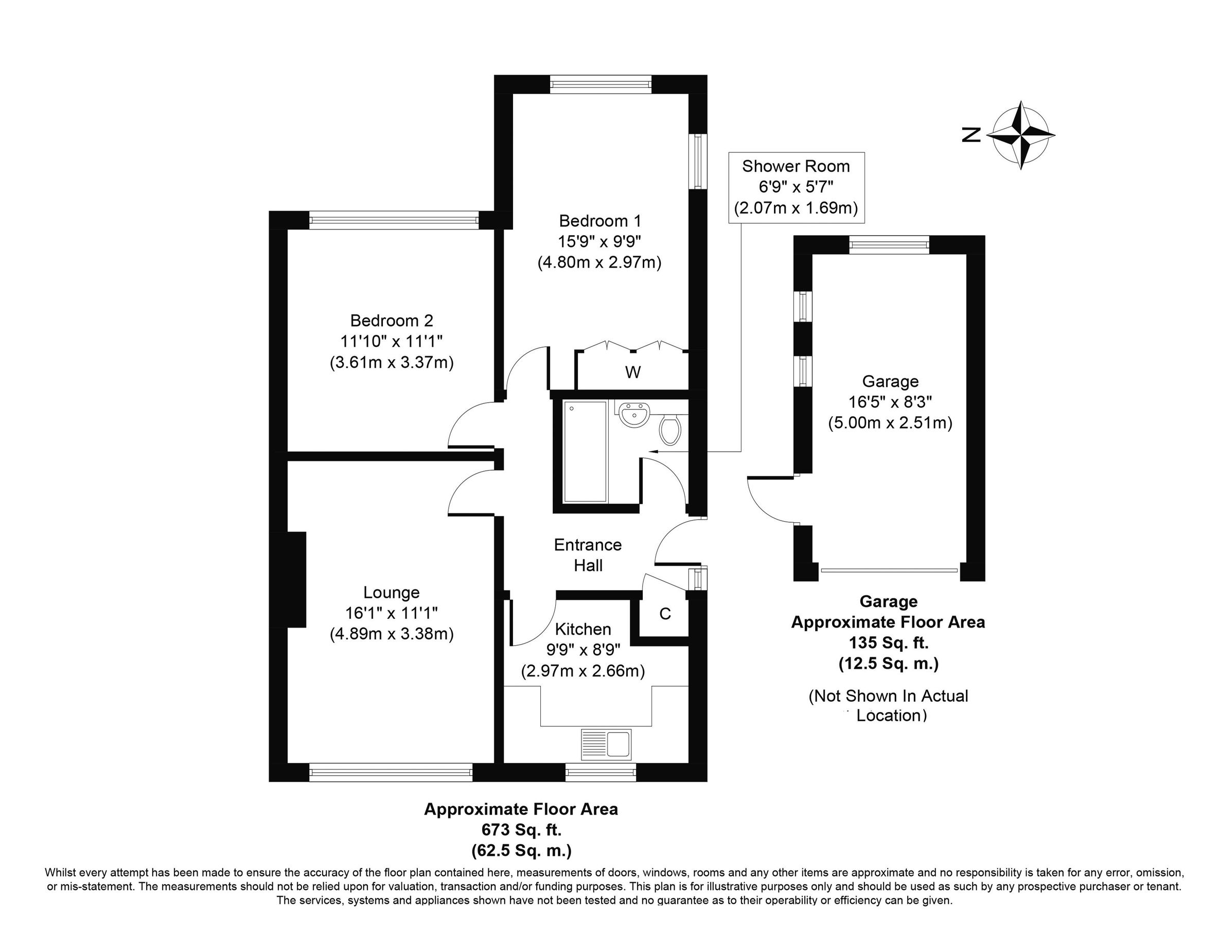 2 bed semidetached bungalow for sale in Wrench Close, Aylsham, Norwich