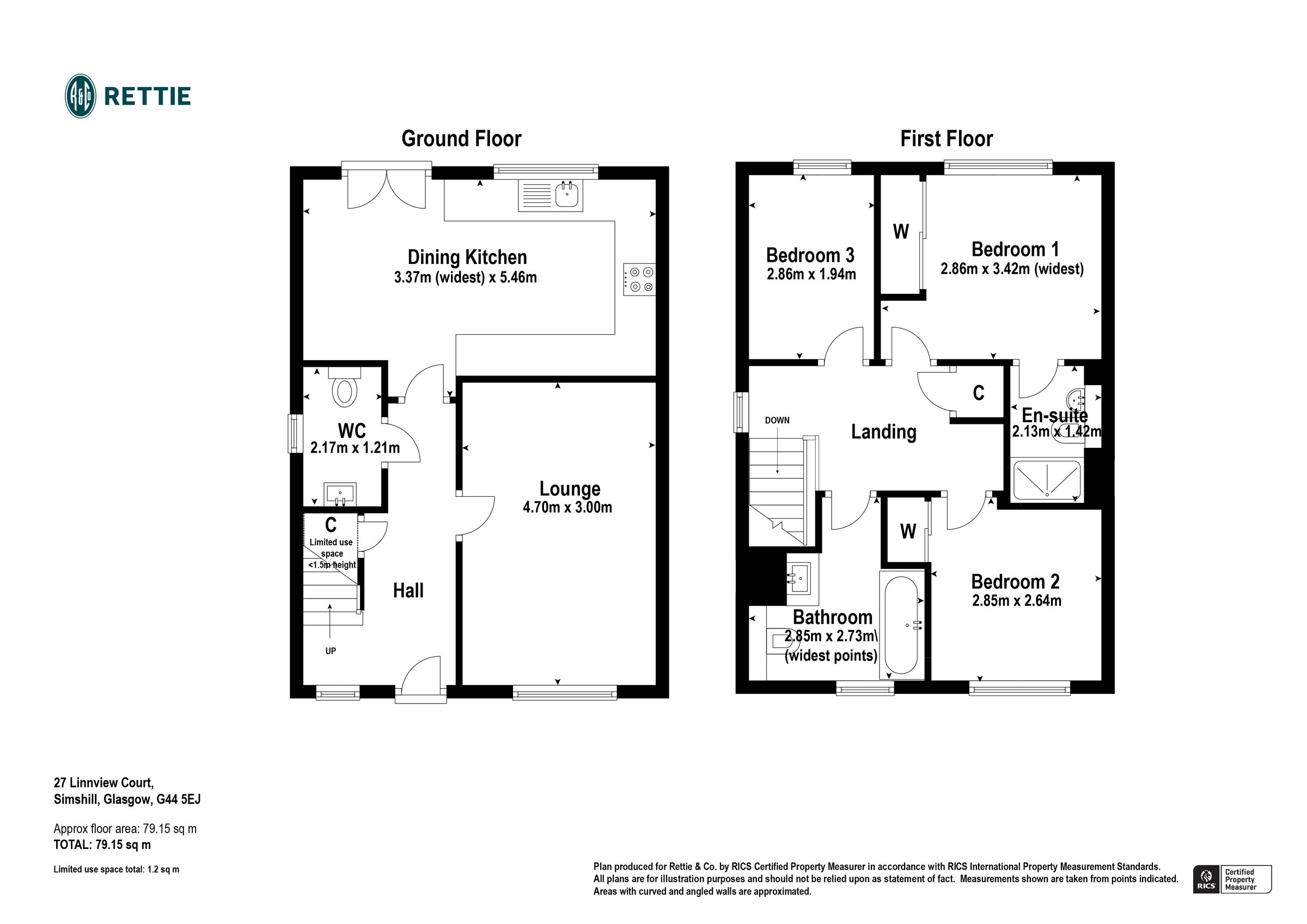 3 bed terraced house for sale in Linnview Court, Simshill, Glasgow G44