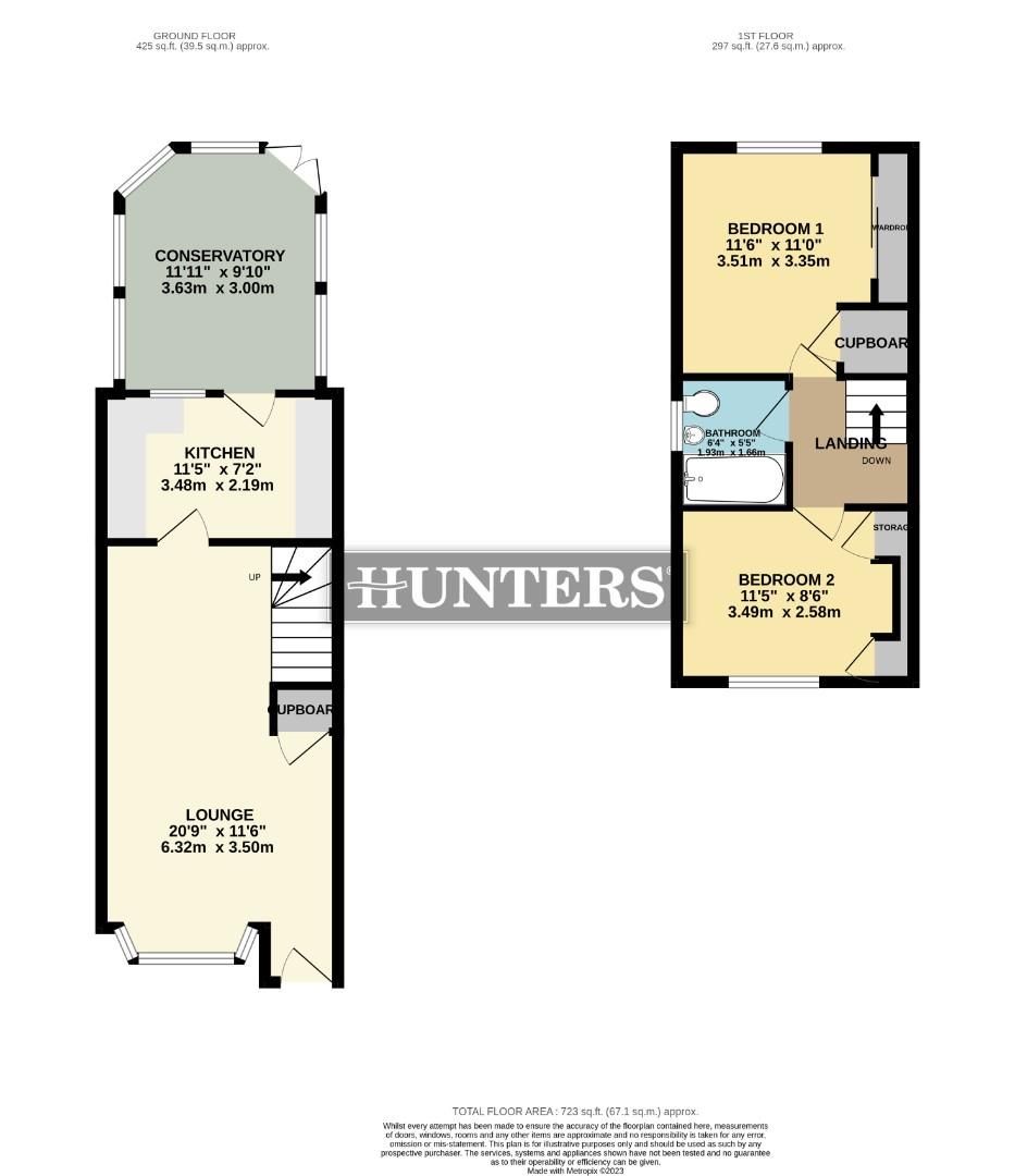 2 bed semidetached house to rent in Worcester Close, Bottesford