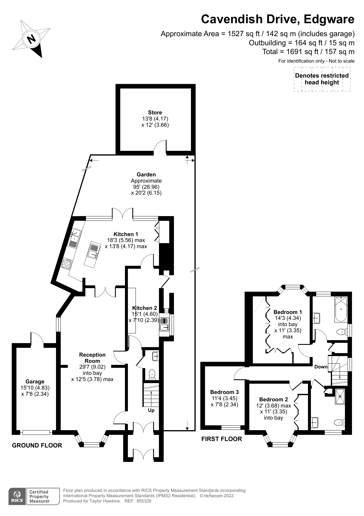 3 bed detached house for sale in Cavendish Drive, Canons Park, Edgware HA8 Zoopla