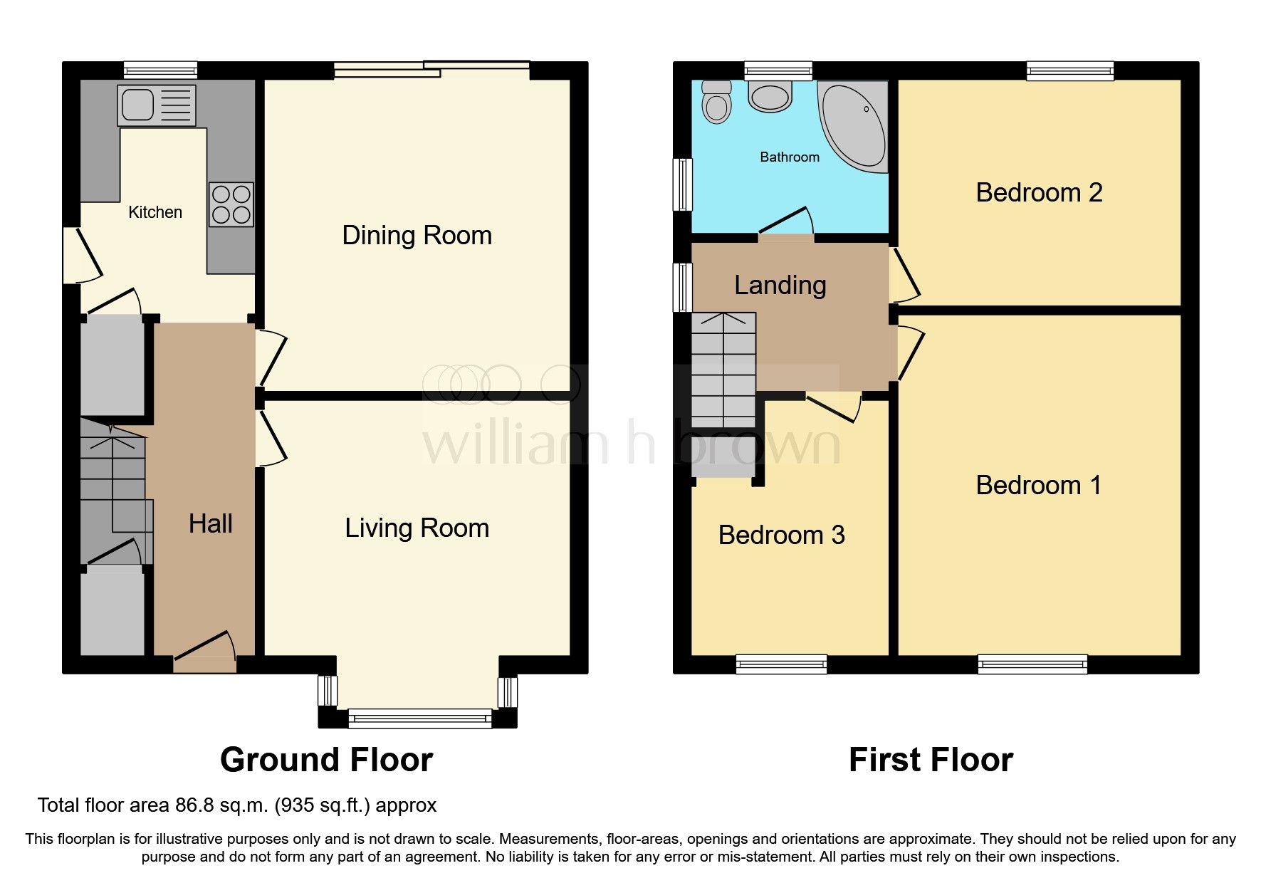 3 bed semidetached house for sale in Station Road, Fenay Bridge