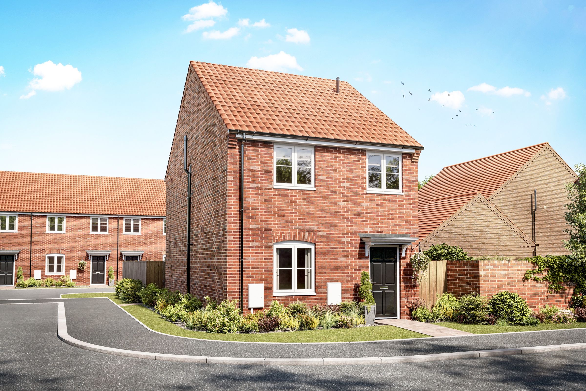 New home, 3 bed detached house for sale in Stokes Close, Crowland PE6