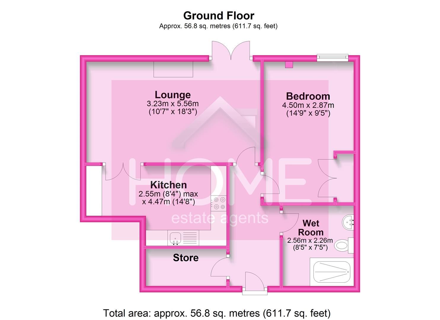 1 bed flat for sale in Adlington House, Moorside Road, Urmston M41 Zoopla
