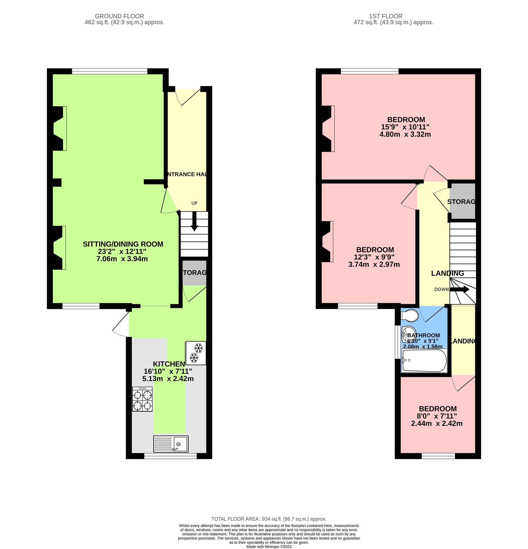 3 bed terraced house for sale in Holtwhites Hill, Enfield, Middlesex