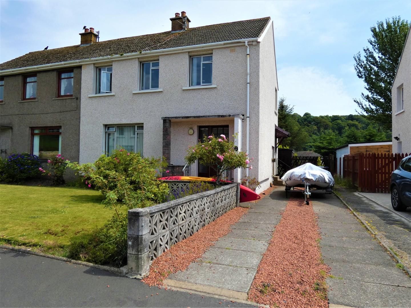 3 bed semidetached house for sale in Cumbrae Drive, Millport, Isle Of