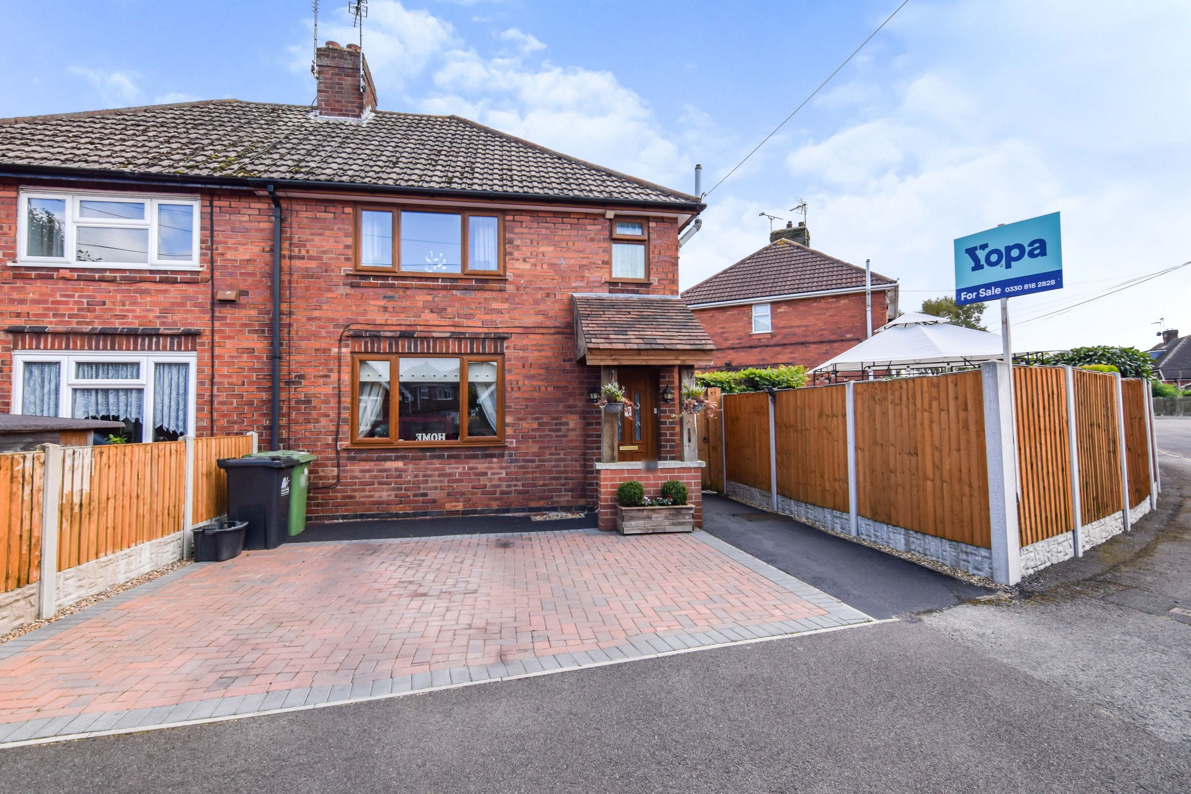 3 bed semidetached house for sale in Lamb Crescent, Butterley, Ripley