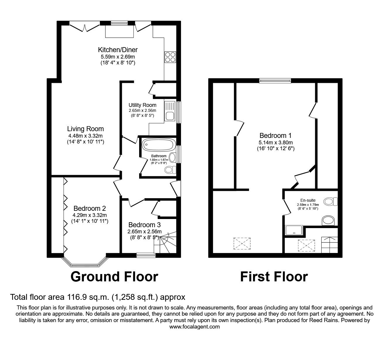 2 bed bungalow for sale in Westfield Road, Horbury, Wakefield, West
