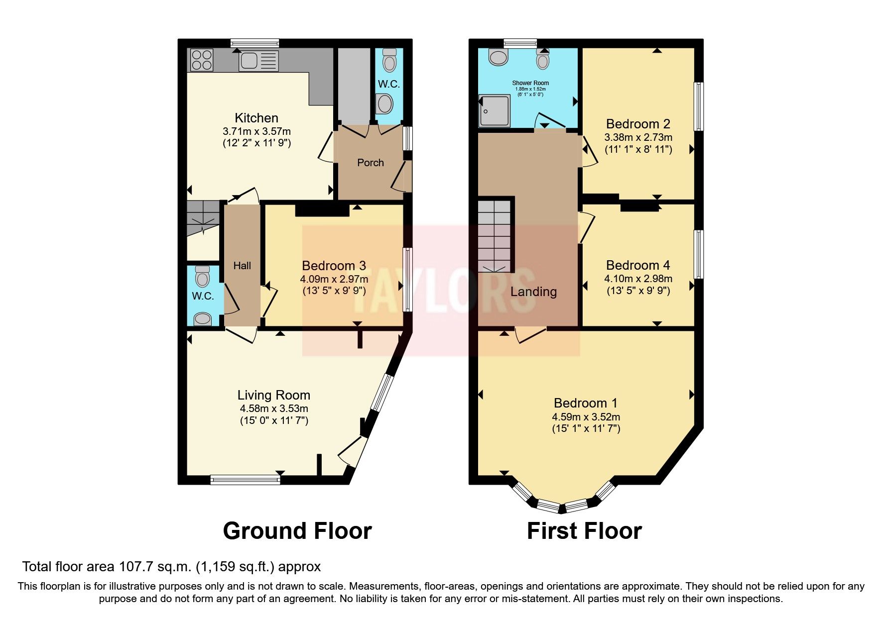 4 bed end terrace house for sale in Weedon Road, Northampton