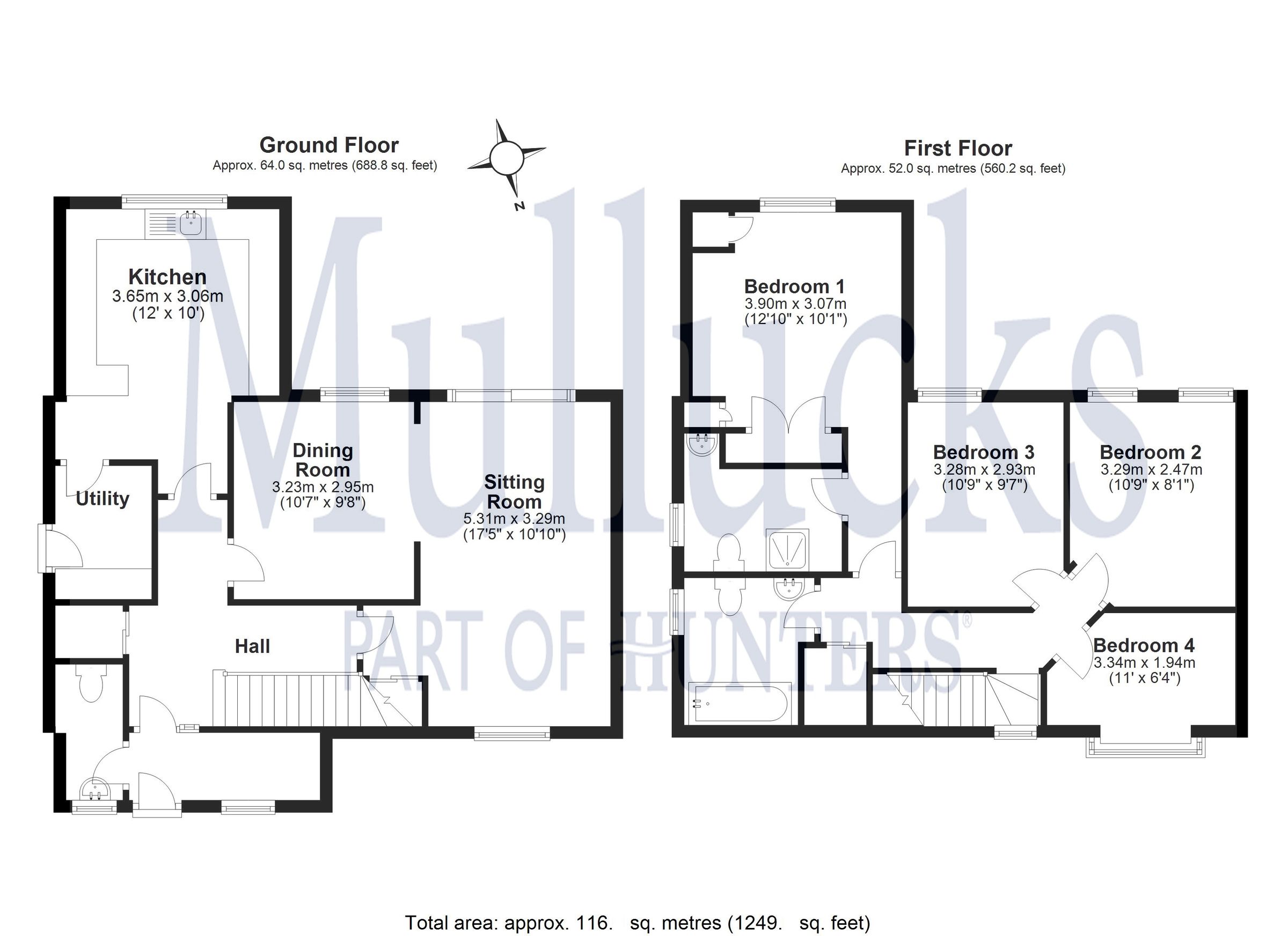 4 bed detached house for sale in Dove Close, Thorley Park,
