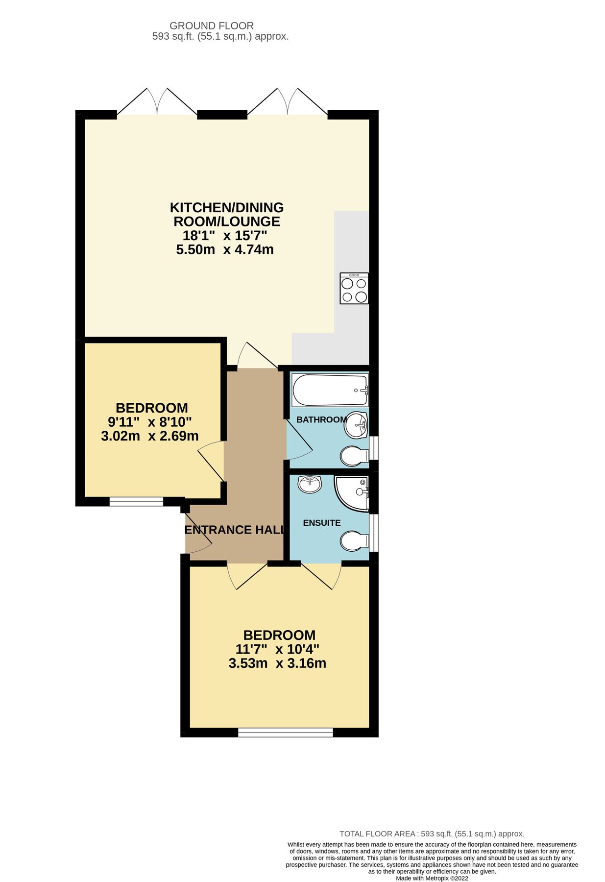 2 bed detached bungalow for sale in Greenaway Lane, Warsash