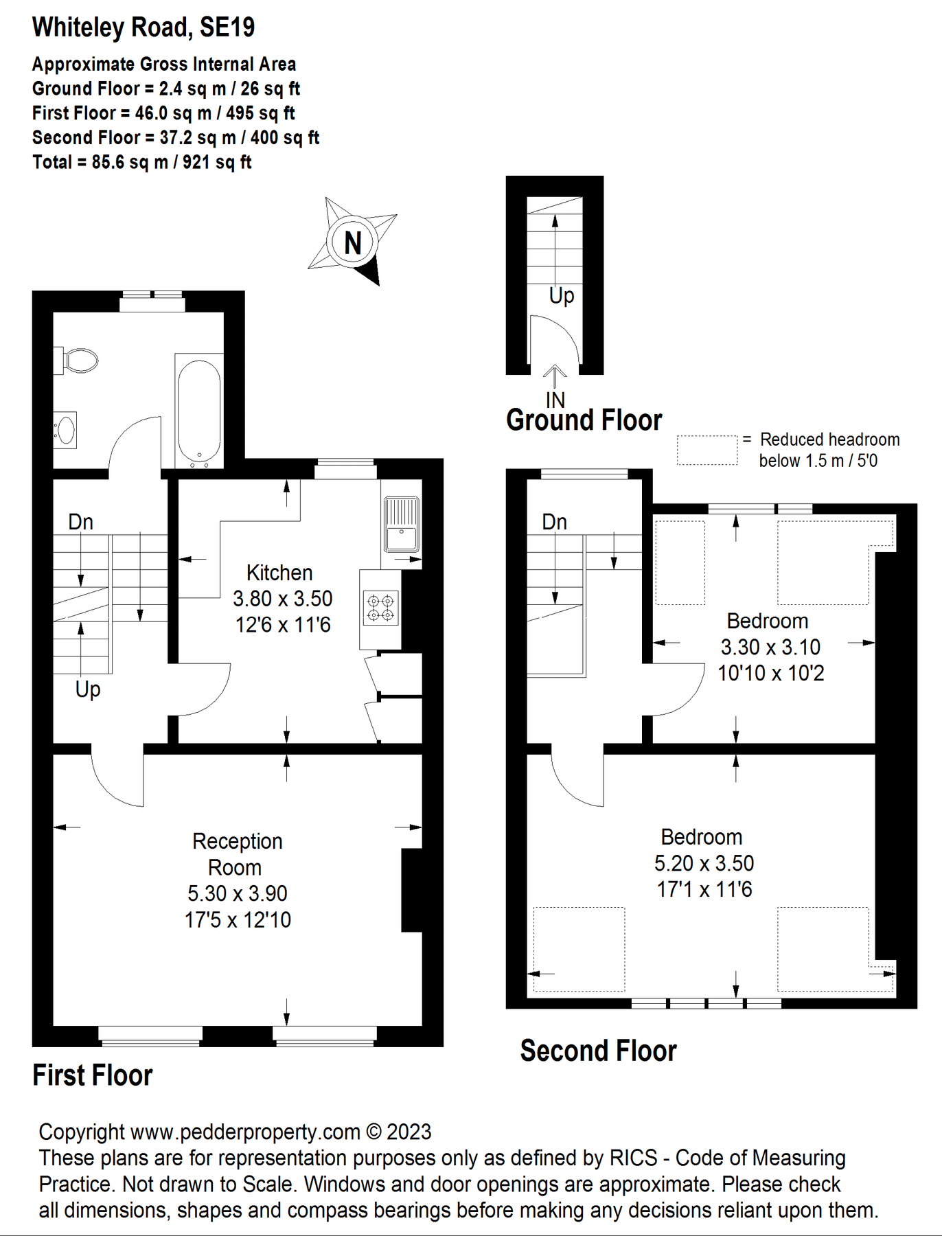 2 bed flat for sale in Whiteley Road, Crystal Palace, London SE19 Zoopla