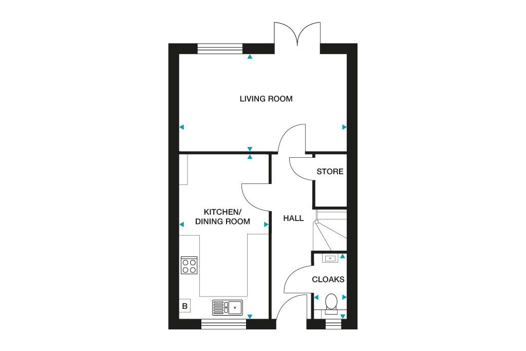 New home, 3 bed semidetached house for sale in Norwich Road, Acle NR13 Zoopla