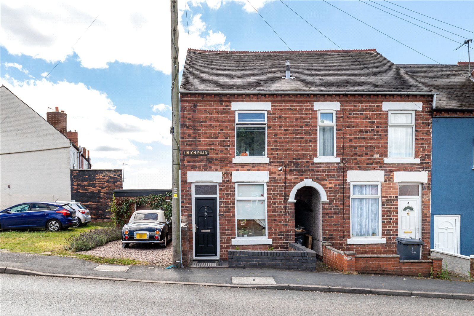 2 bed end terrace house for sale in Union Road, Swadlincote, Derbyshire