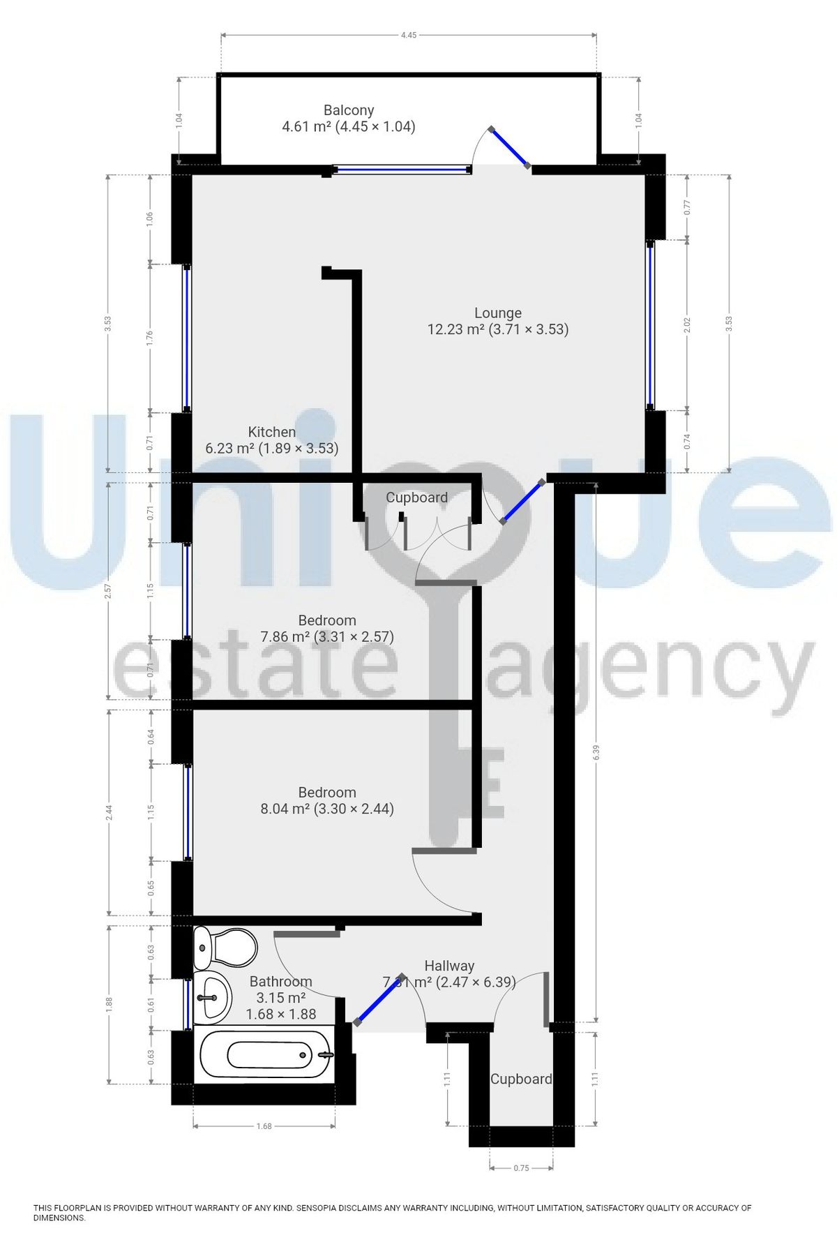 2 bed flat for sale in Bleasdale Court, 2124 Queens Terrace, Fleetwood