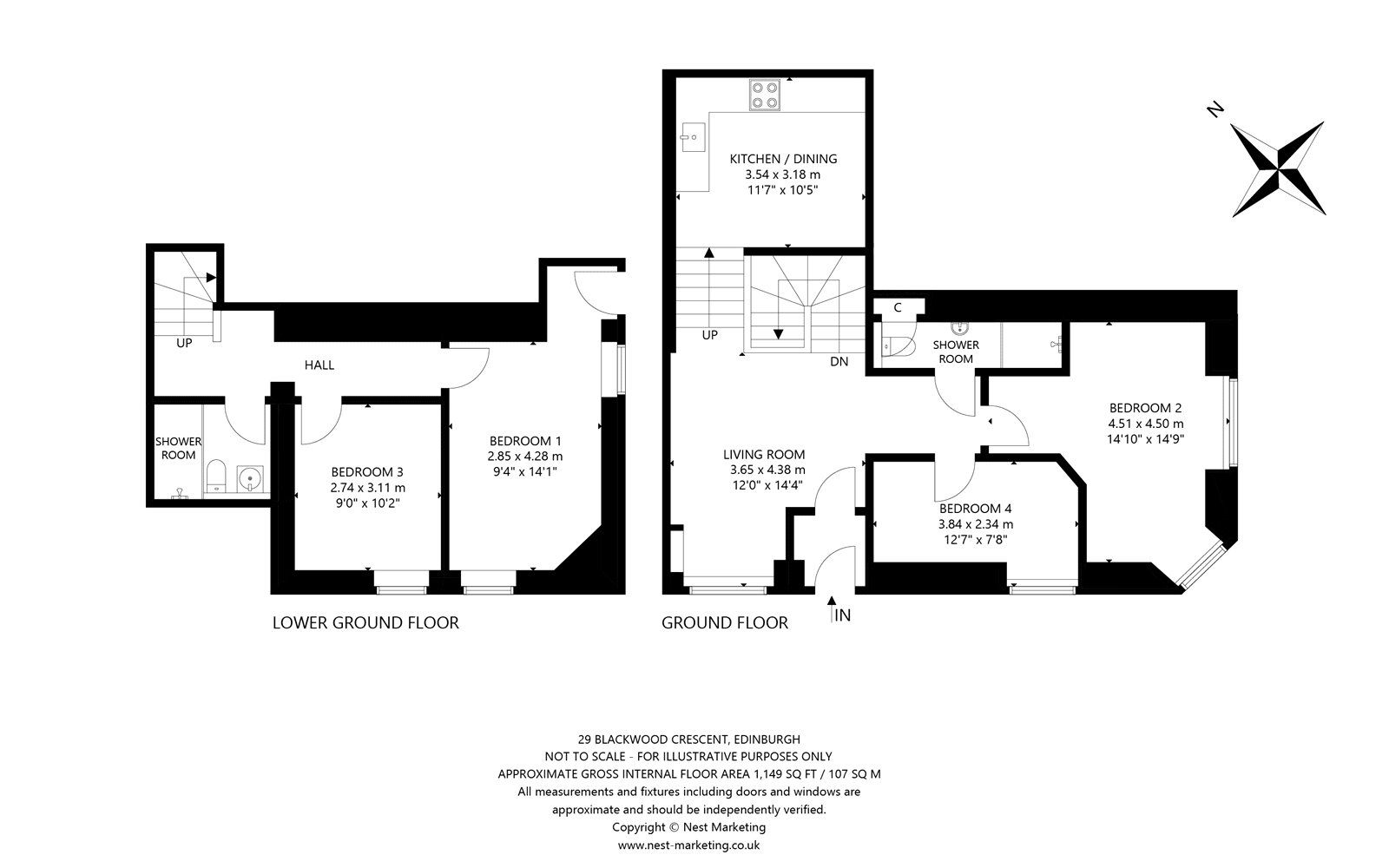 4 bed flat for sale in Blackwood Crescent, Newington, Edinburgh EH9