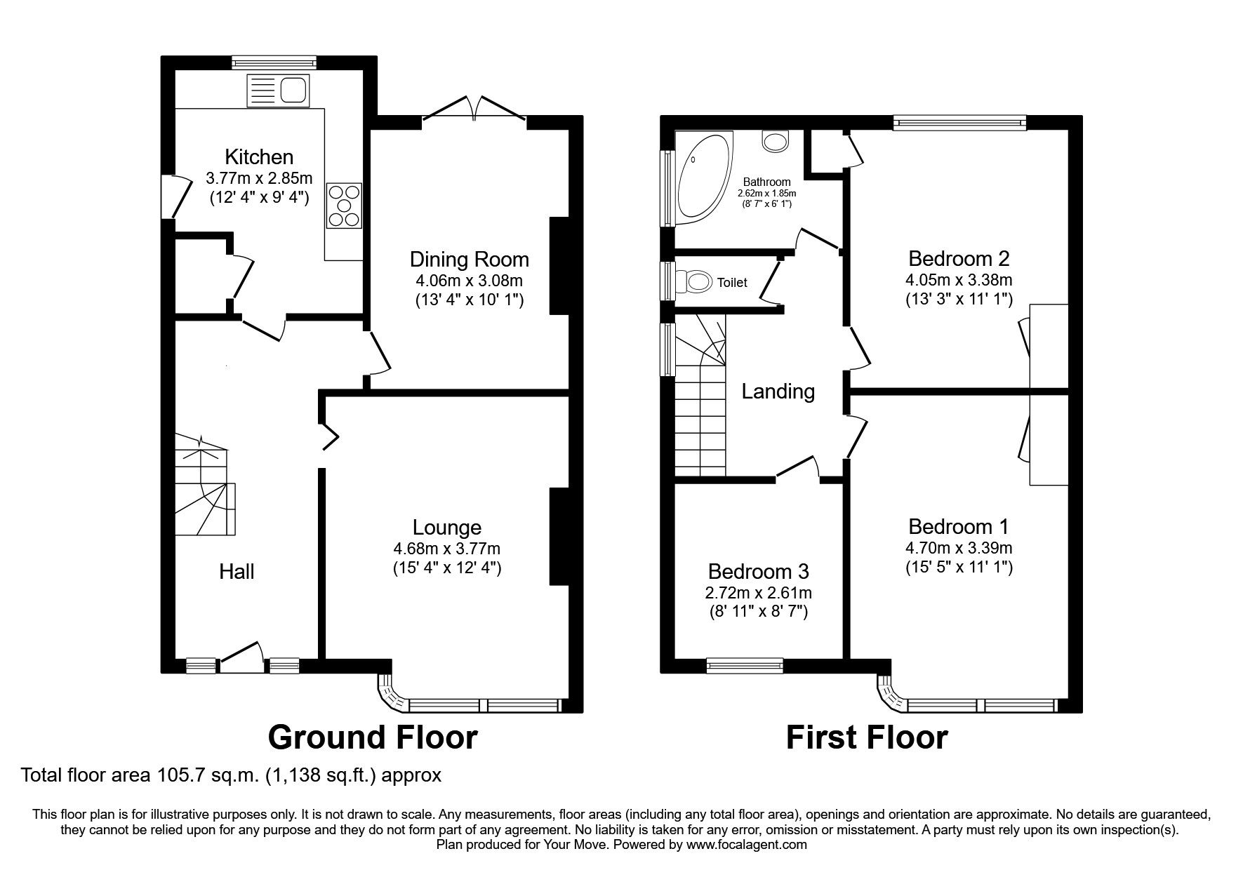 3 bed semidetached house for sale in Watling Street, Bexleyheath DA6