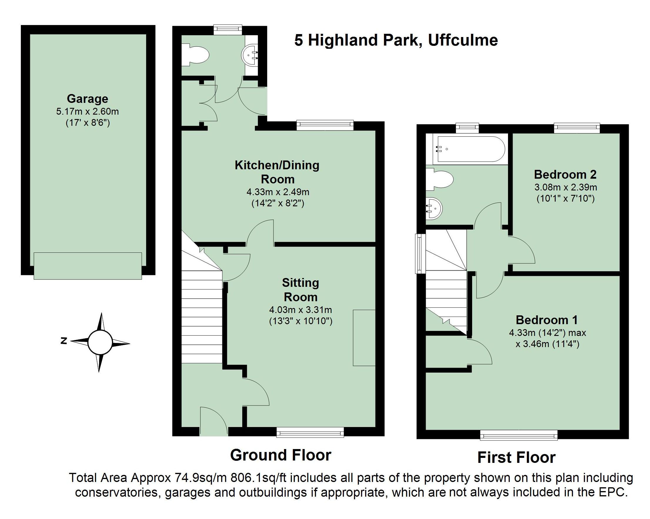 2 bed semidetached house to rent in Highland Park, Uffculme