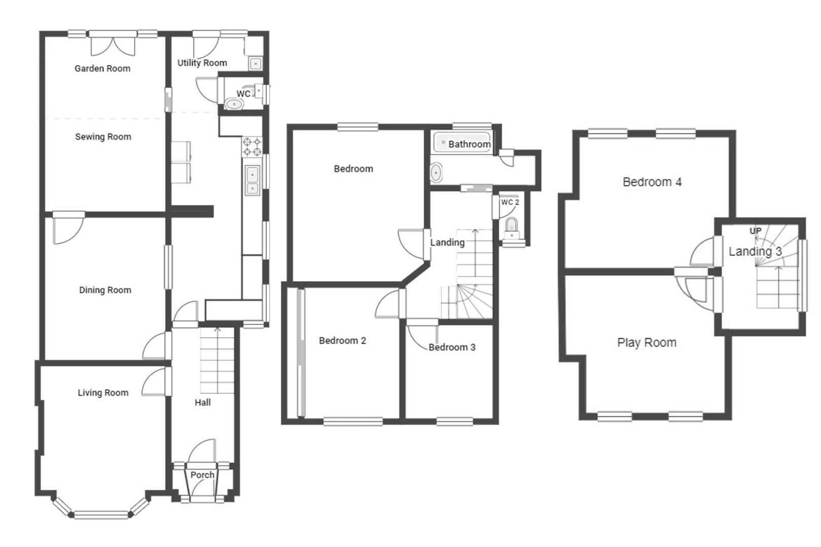 5 bed semidetached house for sale in Wollaton Road, Beeston