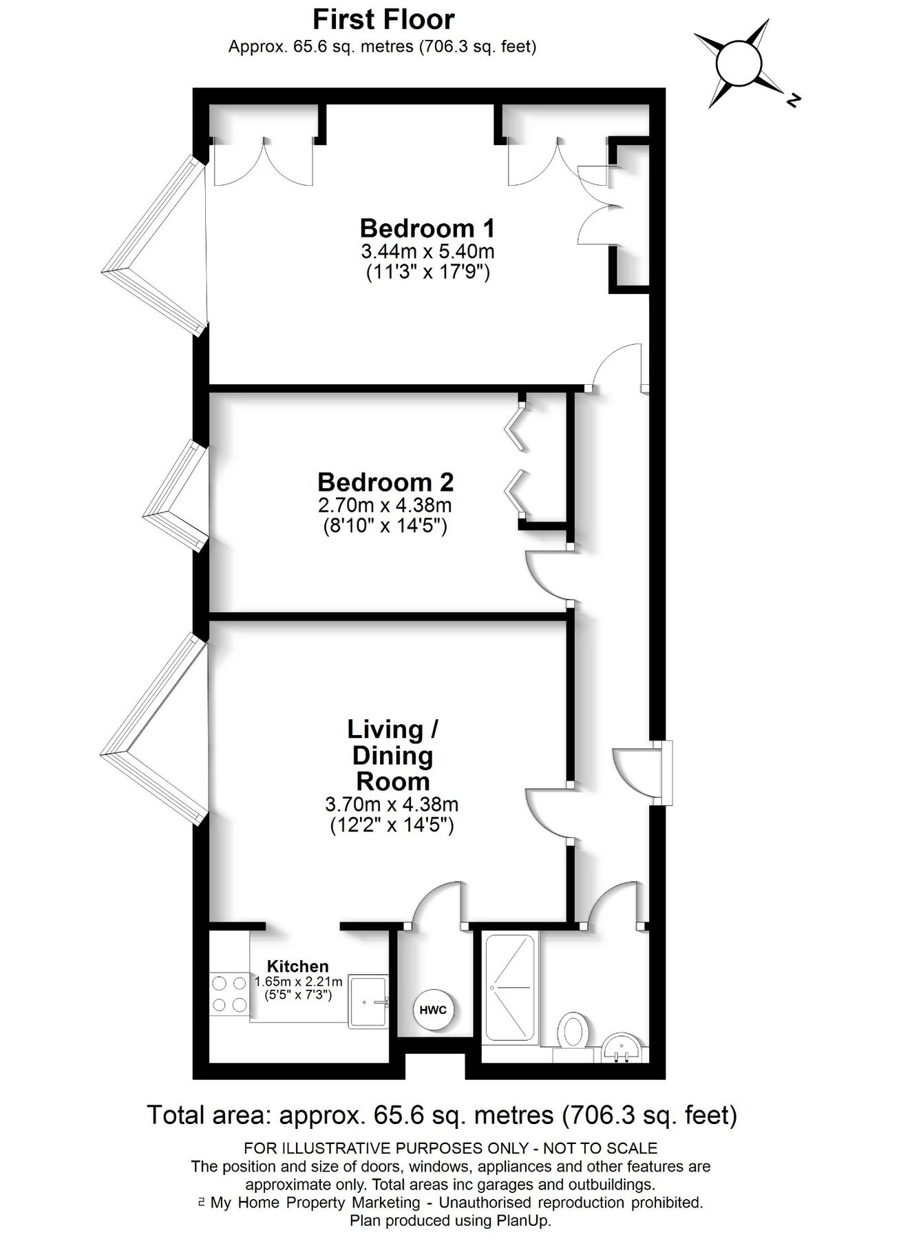 2 bed flat for sale in Cassio Road, Watford, Hertfordshire WD18 Zoopla