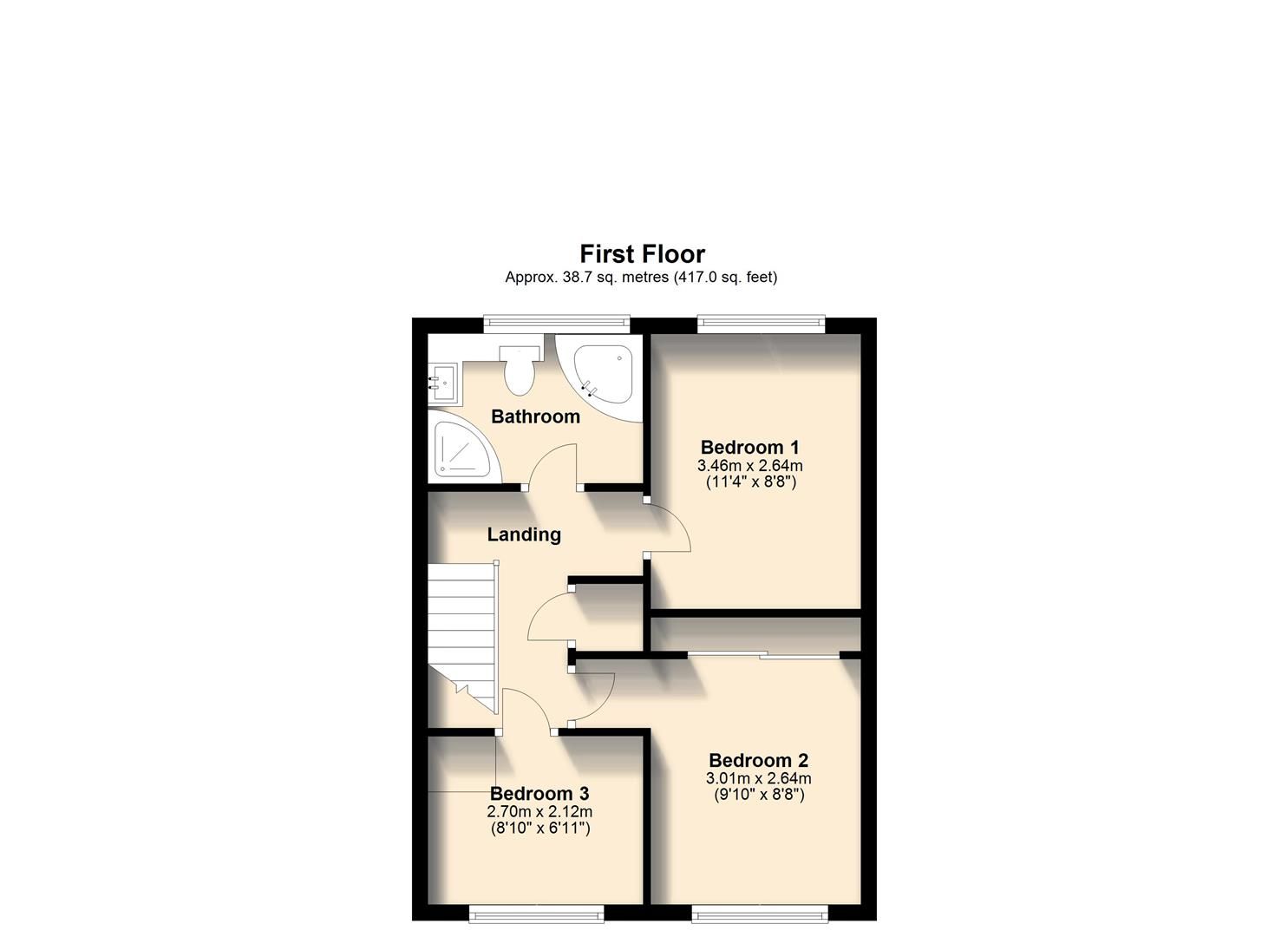 3 bed end terrace house for sale in Billington Close, Eggbuckland