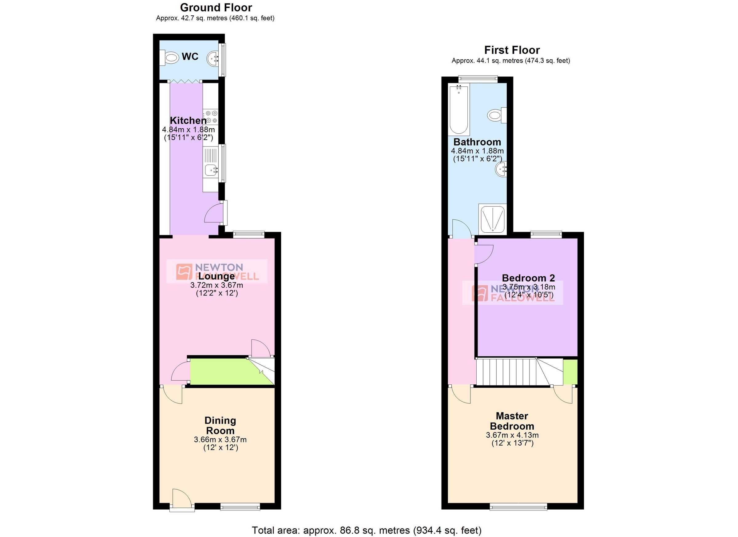 2 bed terraced house for sale in Melbourne Road, Ibstock LE67 Zoopla
