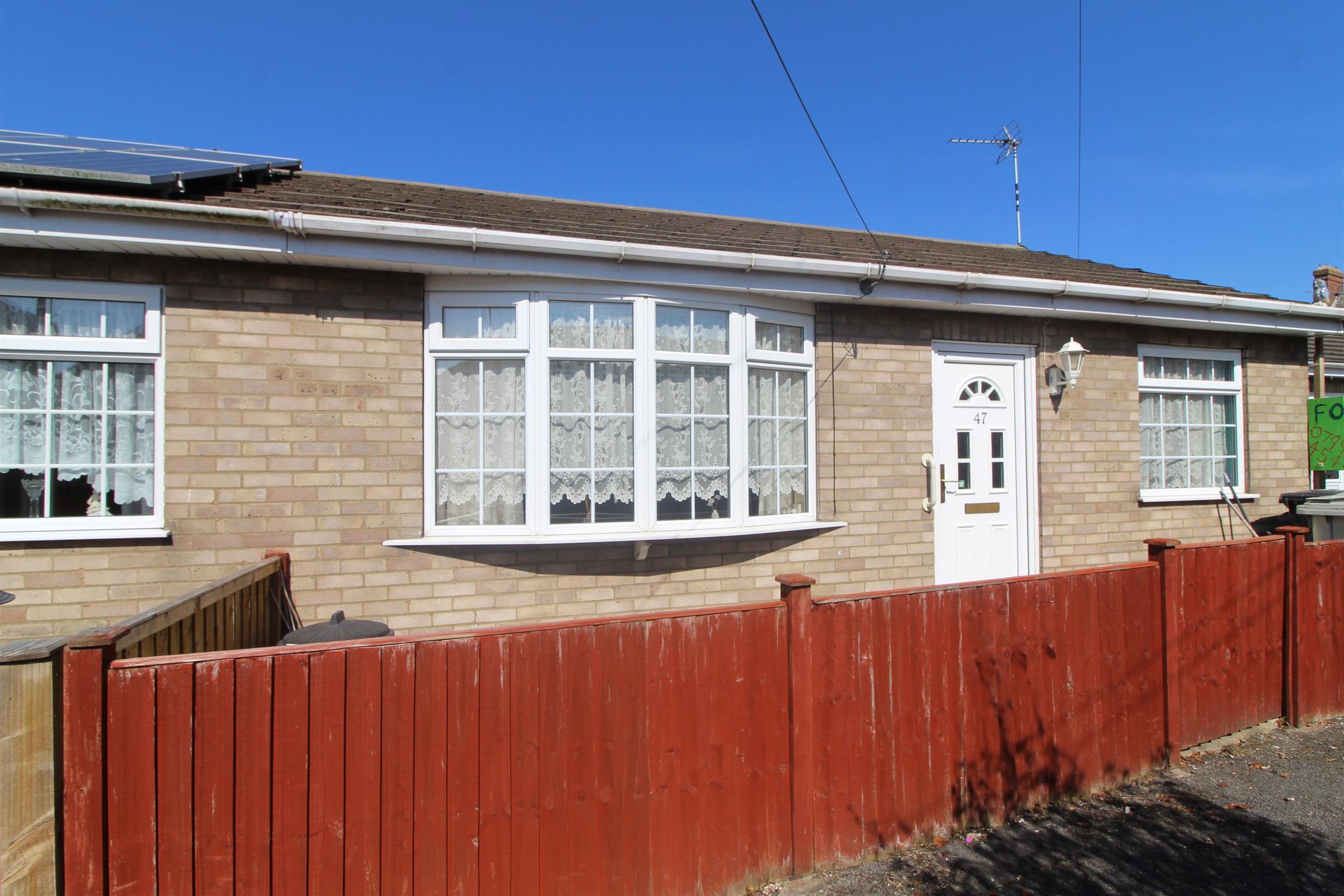 2 bed terraced bungalow for sale in Langton Court, Skegness, Lincs PE25