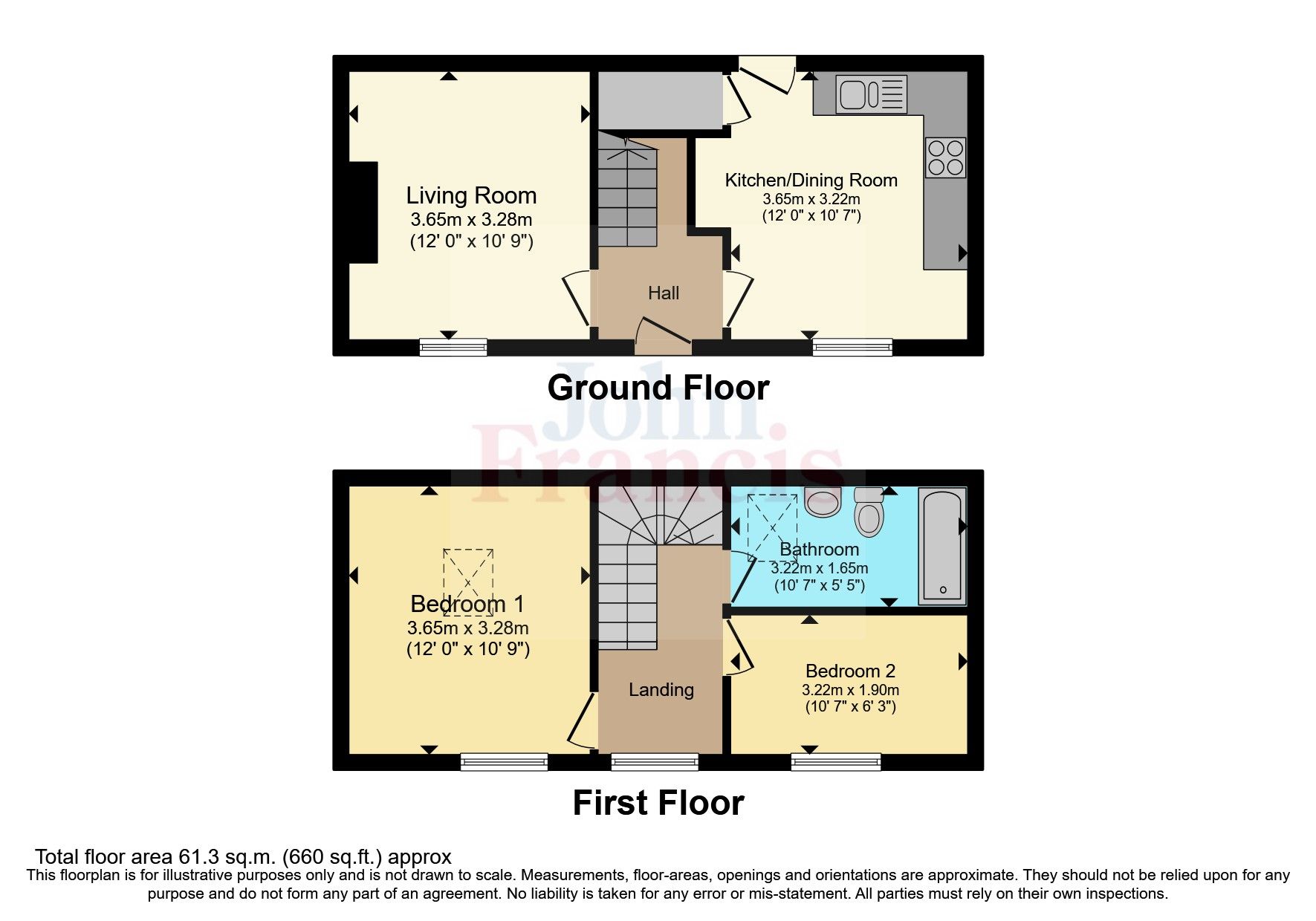 2 bed terraced house for sale in Carmarthen Road, Kilgetty