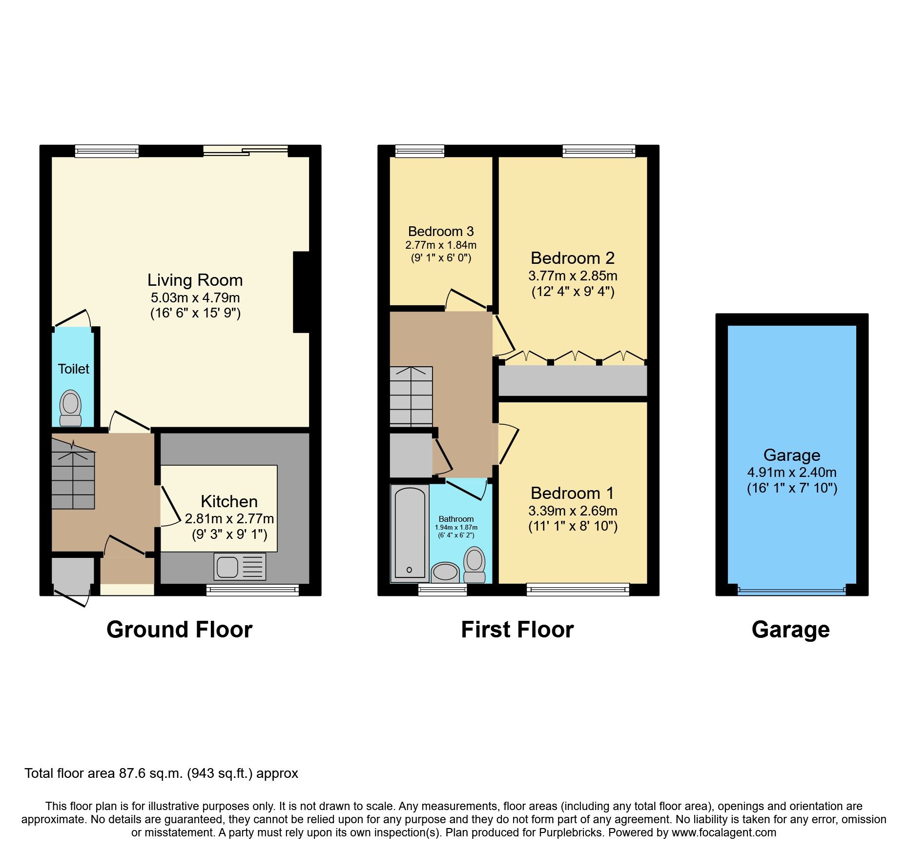 3 bed terraced house for sale in Woodgreen Walk, Rushey Mead, Leicester